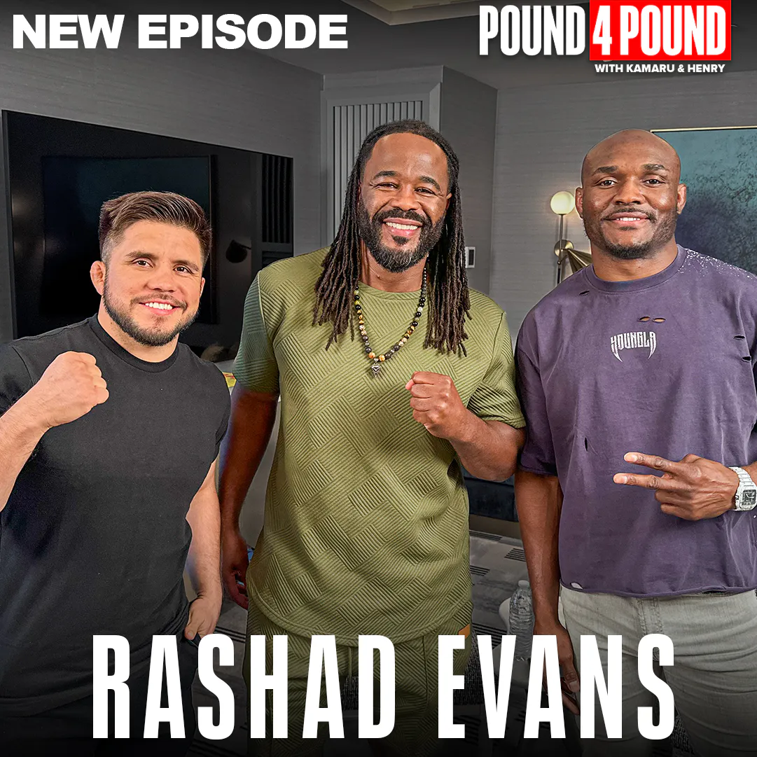 RASHAD EVANS: All Time UFC Moments, Jon Jones Feud, Rampage Jackson Fight || Pound 4 Pound Podcast with Kamaru Usman and Henry Cejudo