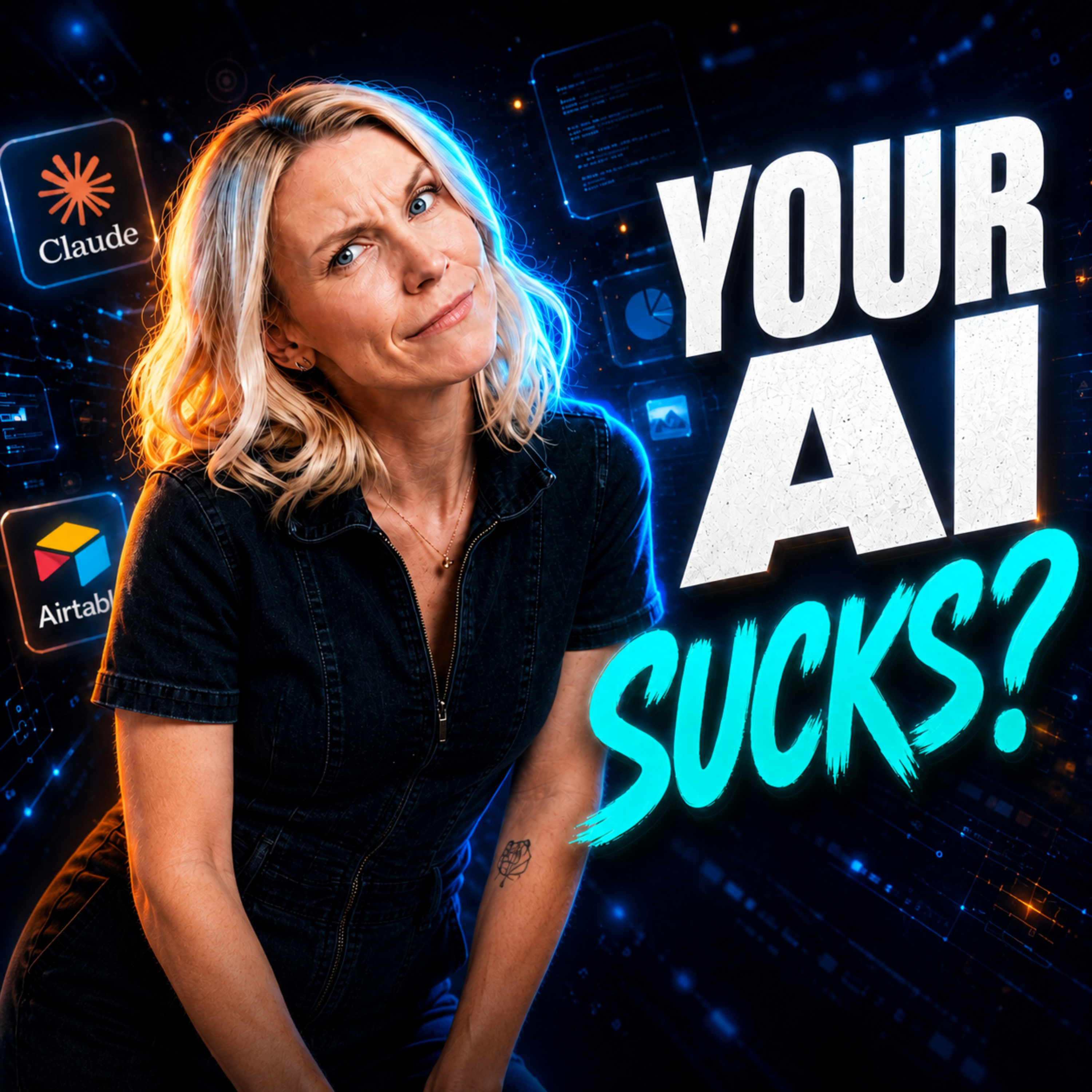 She Trained AI to Think Like Her (Now It Runs Her Business) (Part 1/2) episode artwork