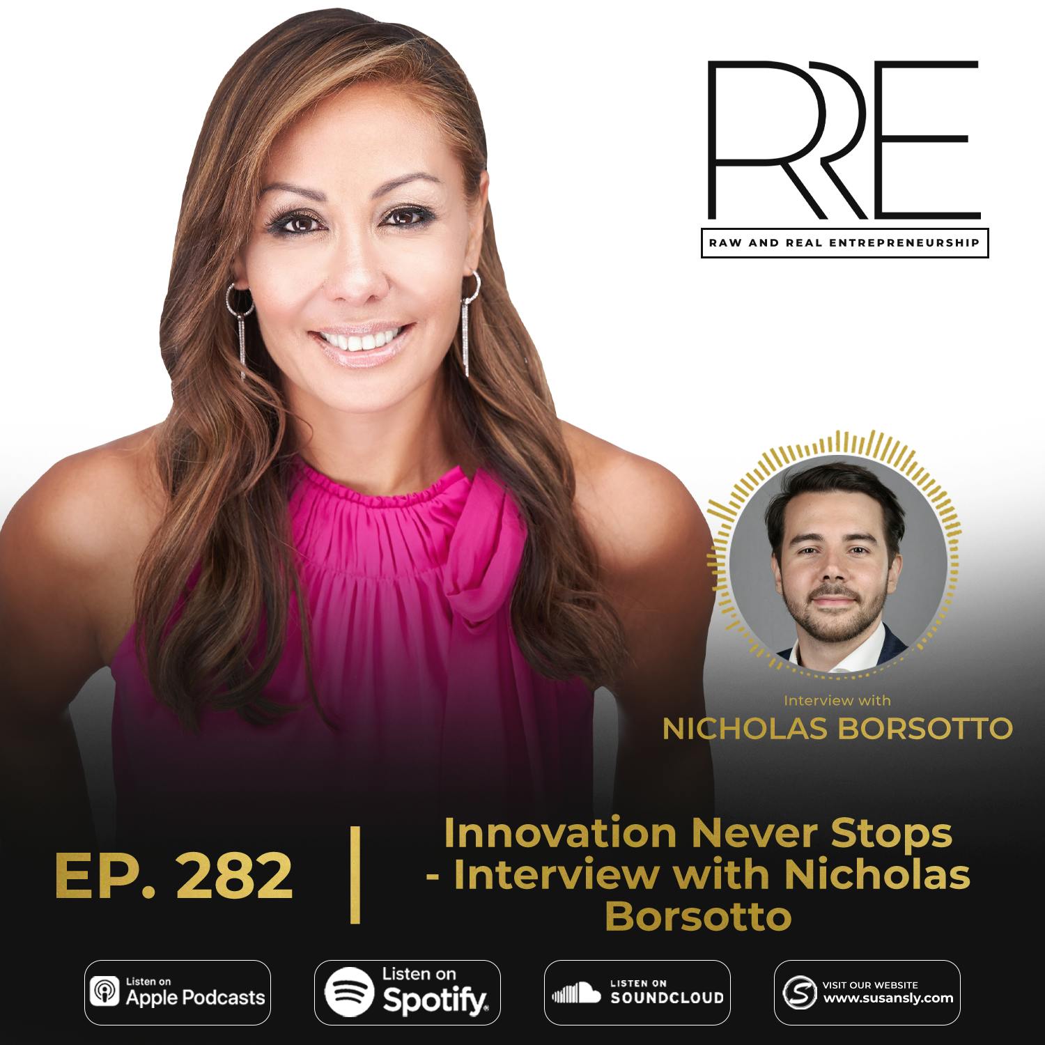 282. Interview with Nicholas Borsotto – Innovation Never Stops No Matter What the Economy – The Best Ideas For Startups Are Happening Now