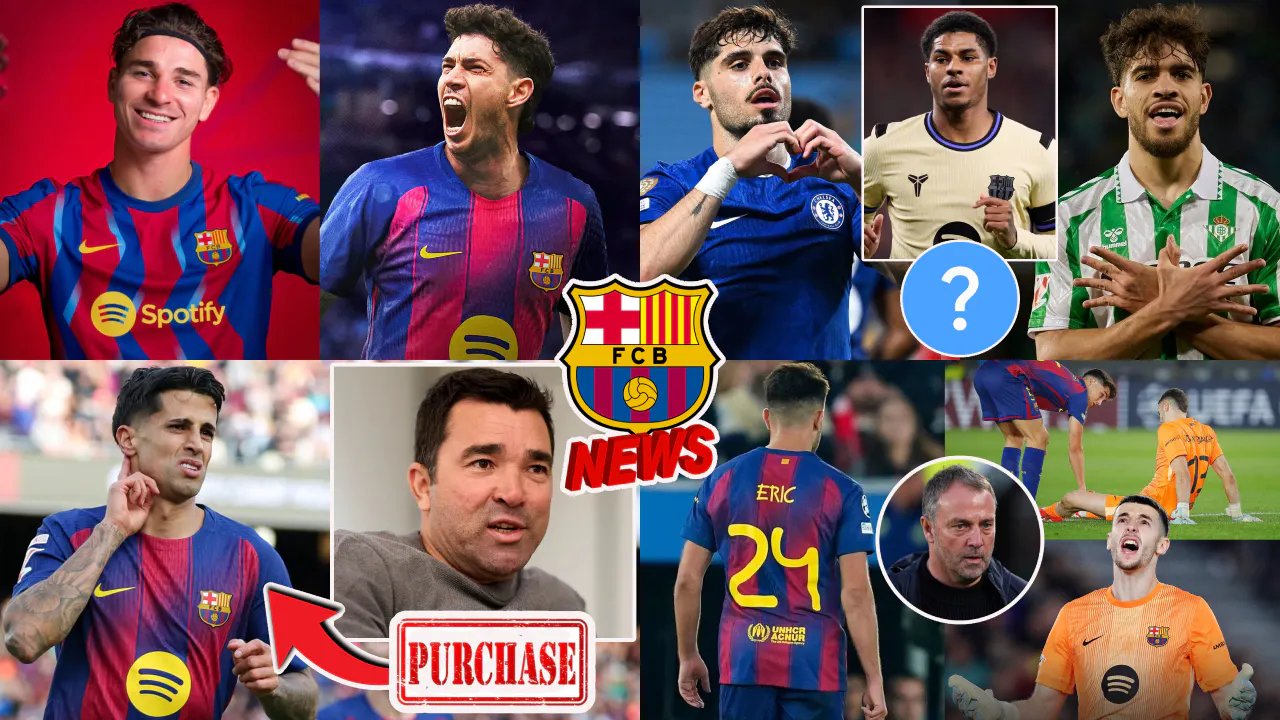 Transfer Targets CONFIRMED💣| New Left Winger SIGNING🚨| Deco WANTS Cancelo To Stay🔒| Injury Updates🚑 Transfer Targets CONFIRMED💣| New Left Winger SIGNING🚨| Deco WANTS Cancelo To Stay🔒| Injury Updates🚑