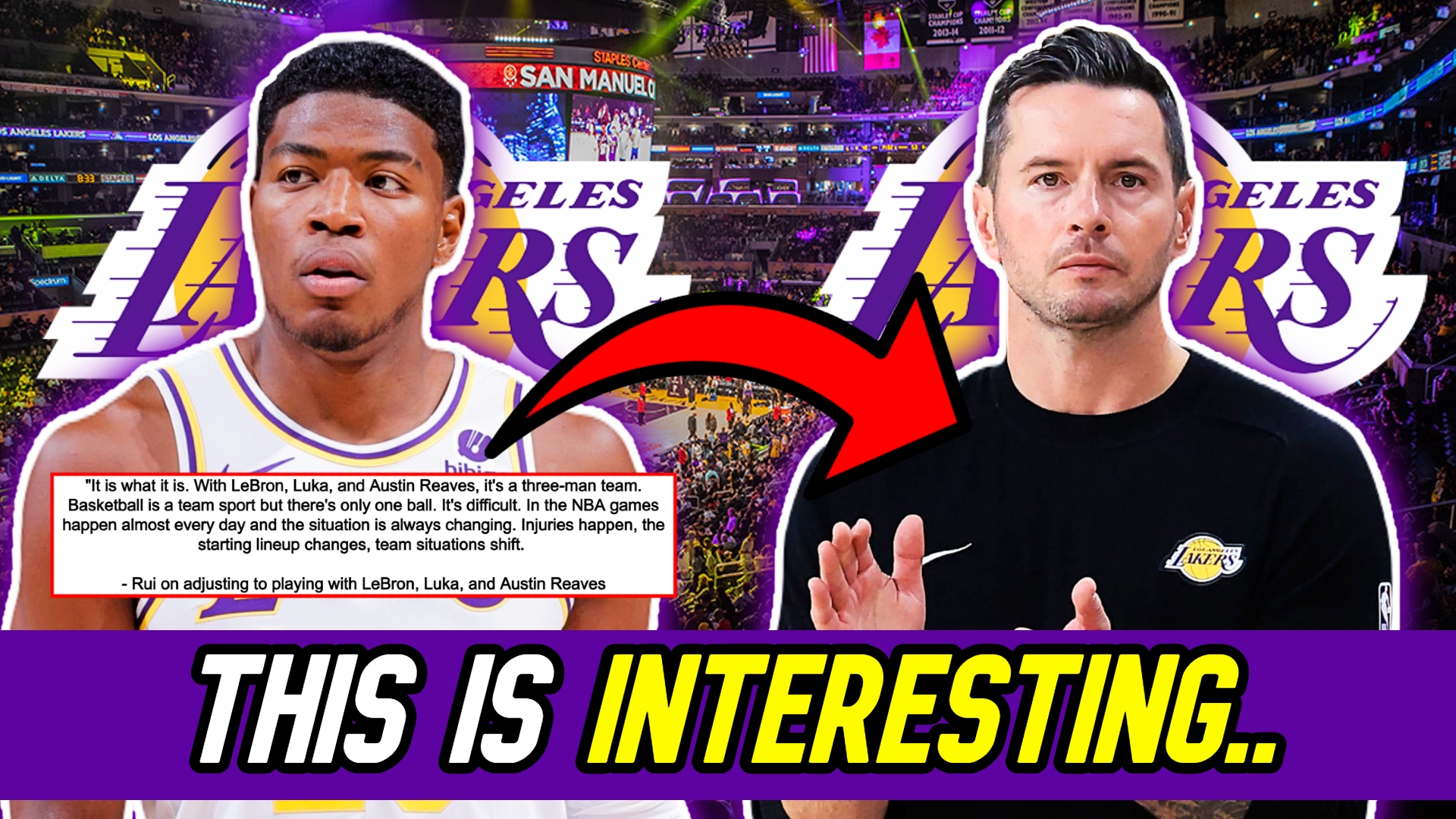 Rui Hachimura Just Made an INTERESTING Statement on his Lakers Outlook.. episode artwork