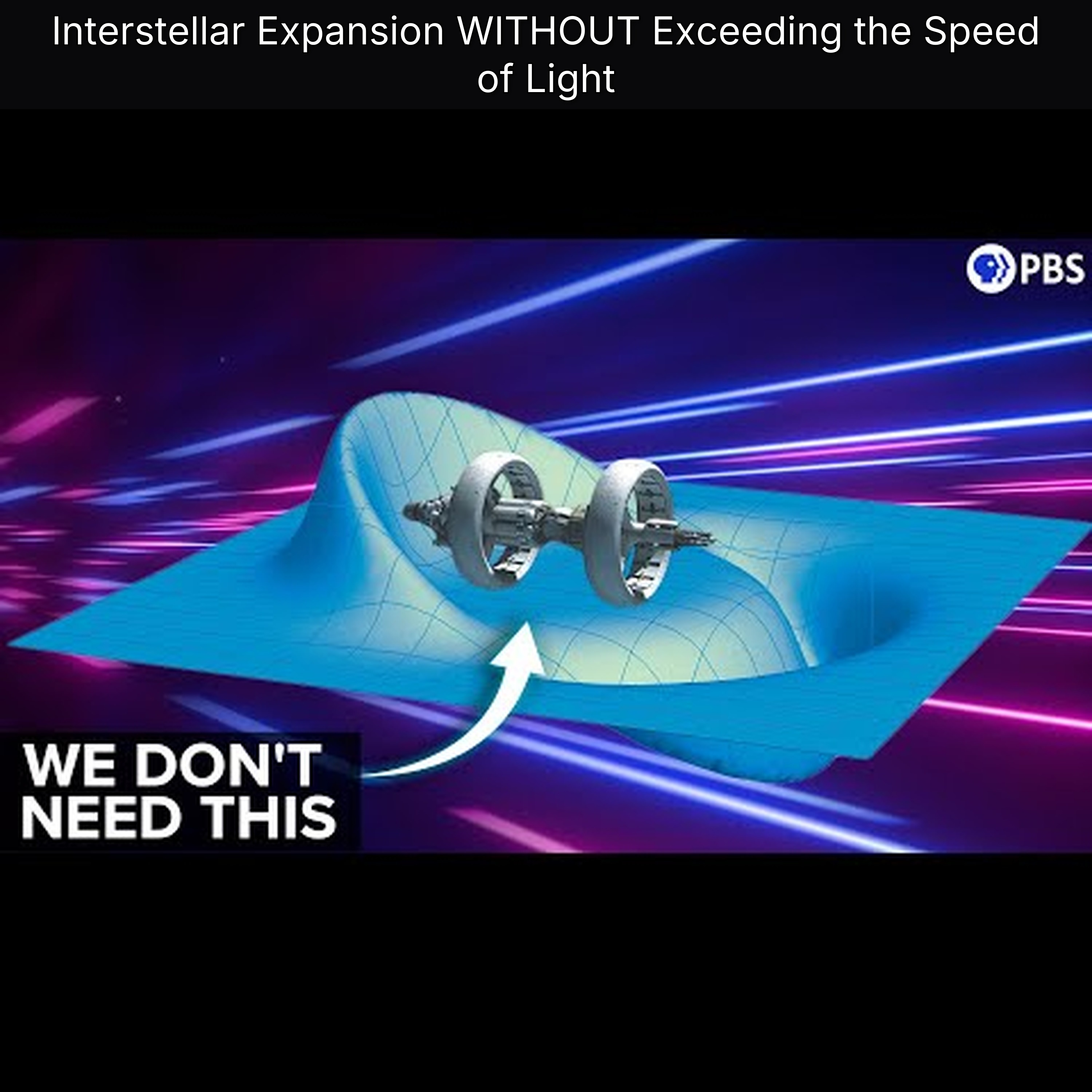 Interstellar Expansion WITHOUT Exceeding the Speed of Light