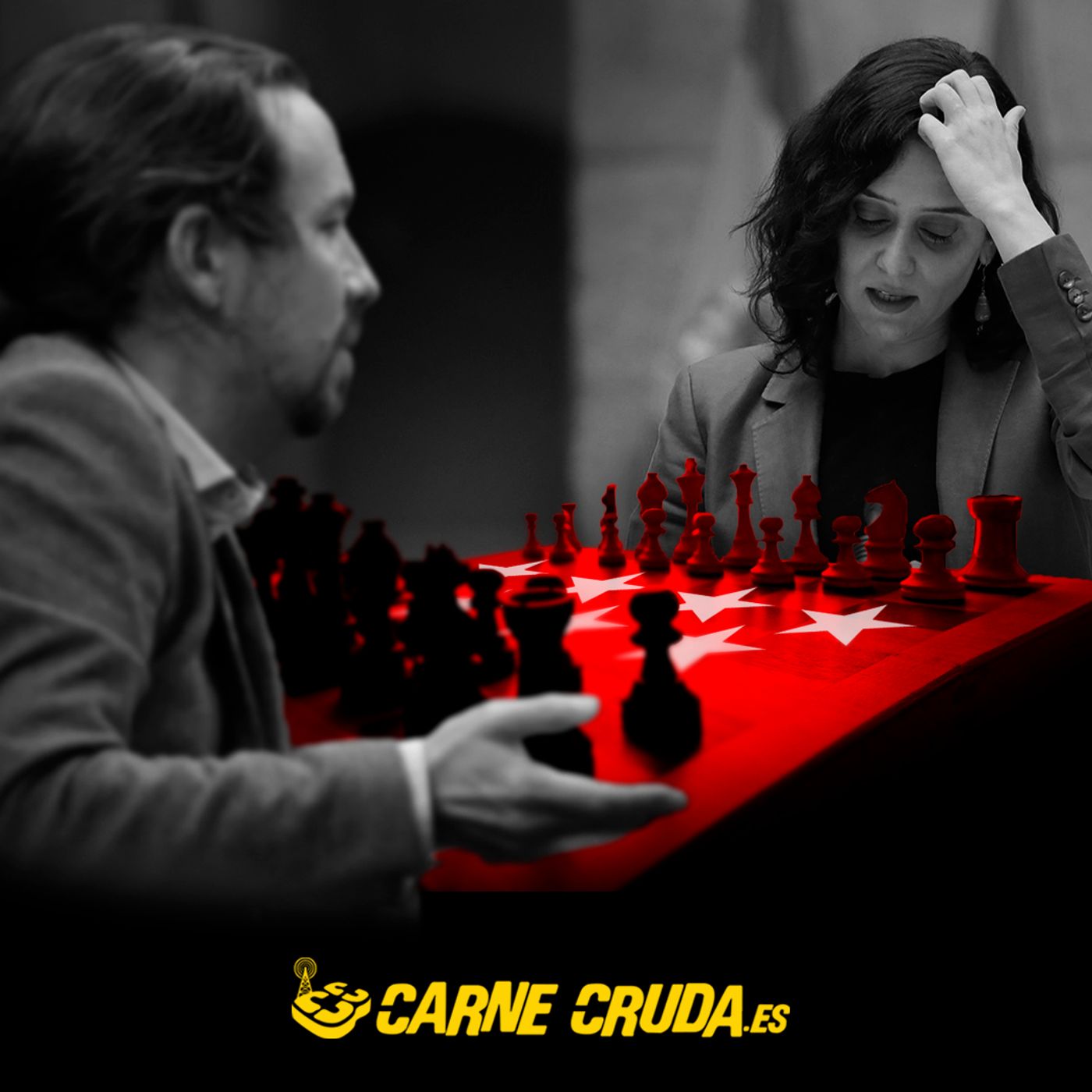 Gambazo de dama: Ayuso rompe el tablero (CARNE CRUDA #838)