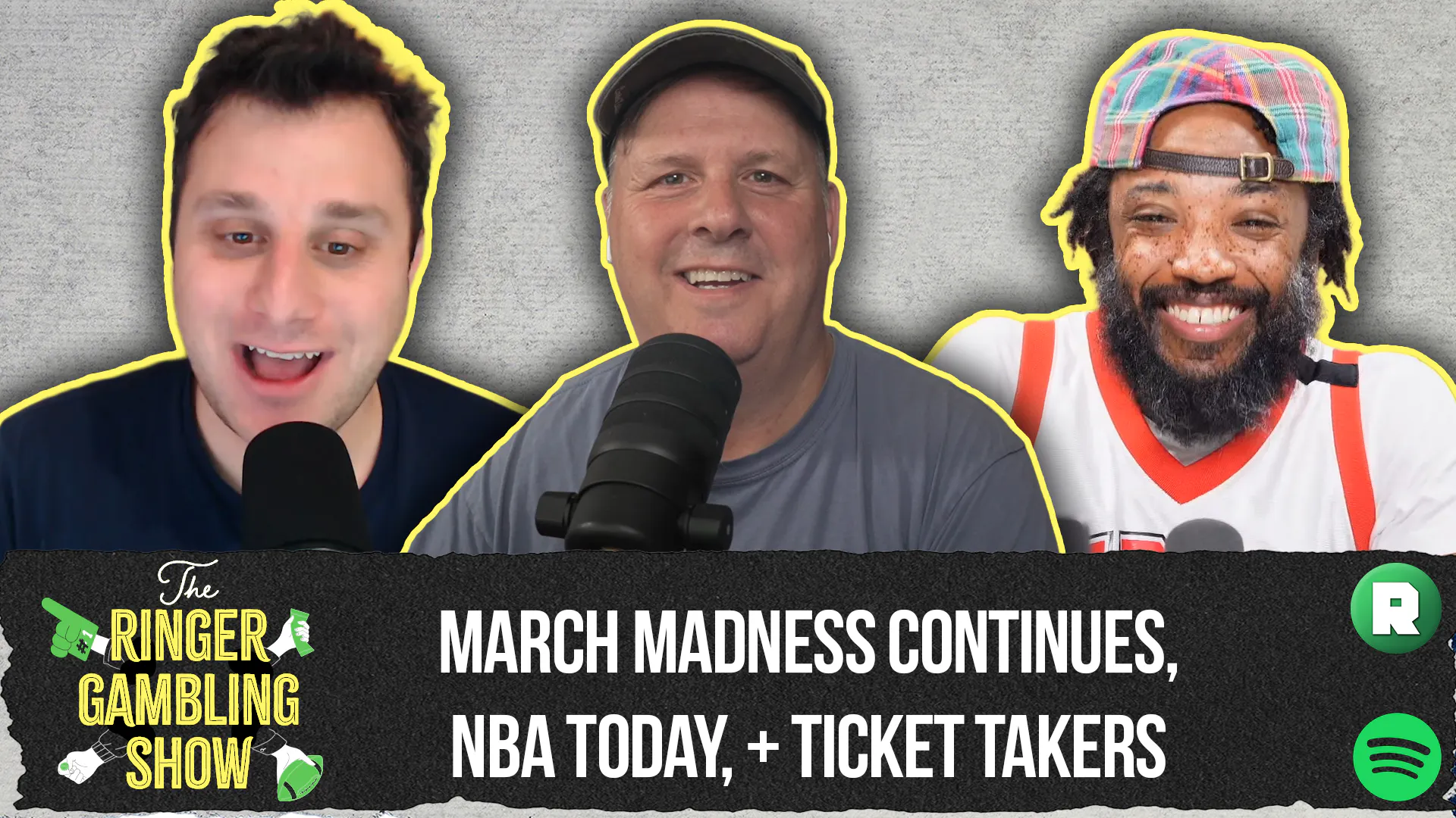 March Madness Continues, NBA Today, and Ticket Takers | The Ringer Gambling Show episode artwork