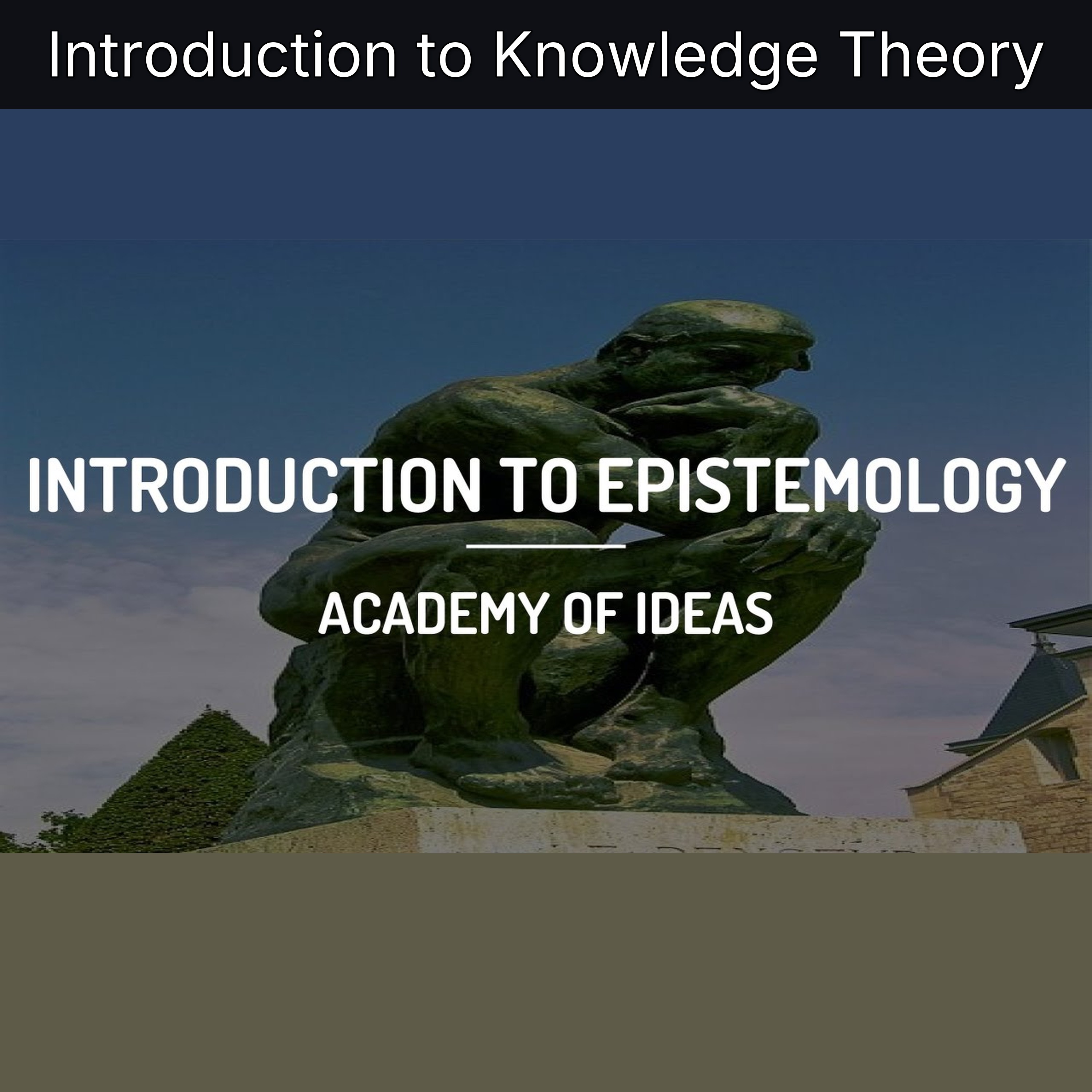 Introduction to Knowledge Theory episode artwork