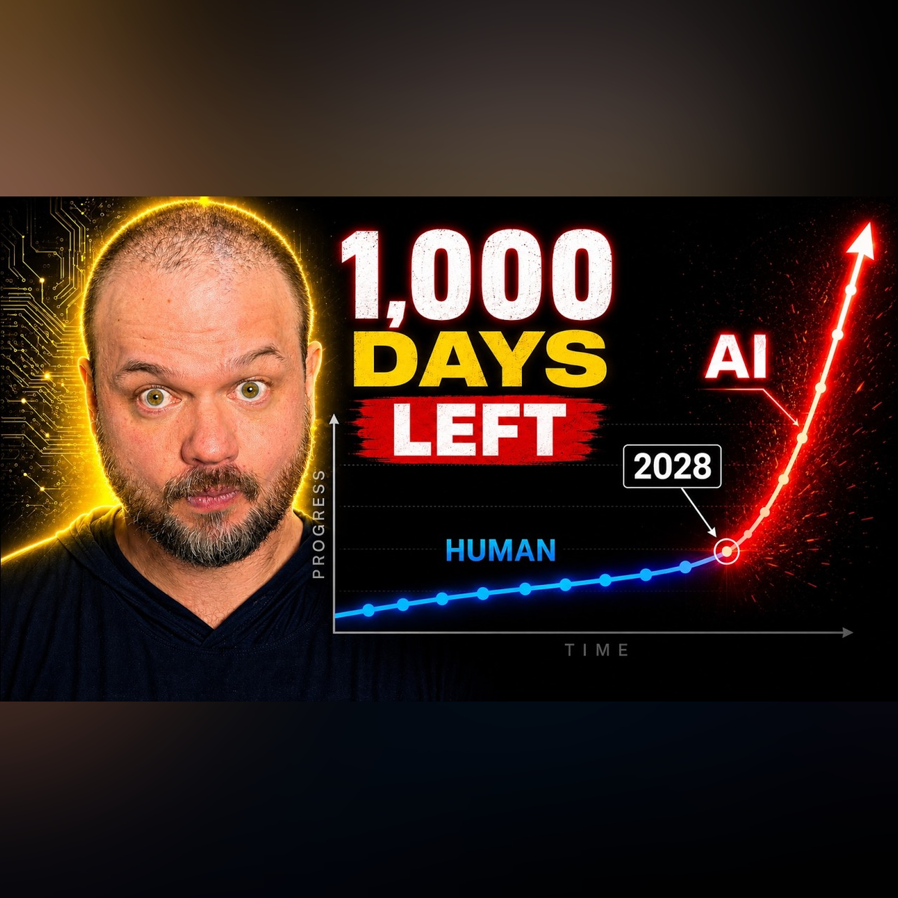 "1,000 days left" Anthropic founder