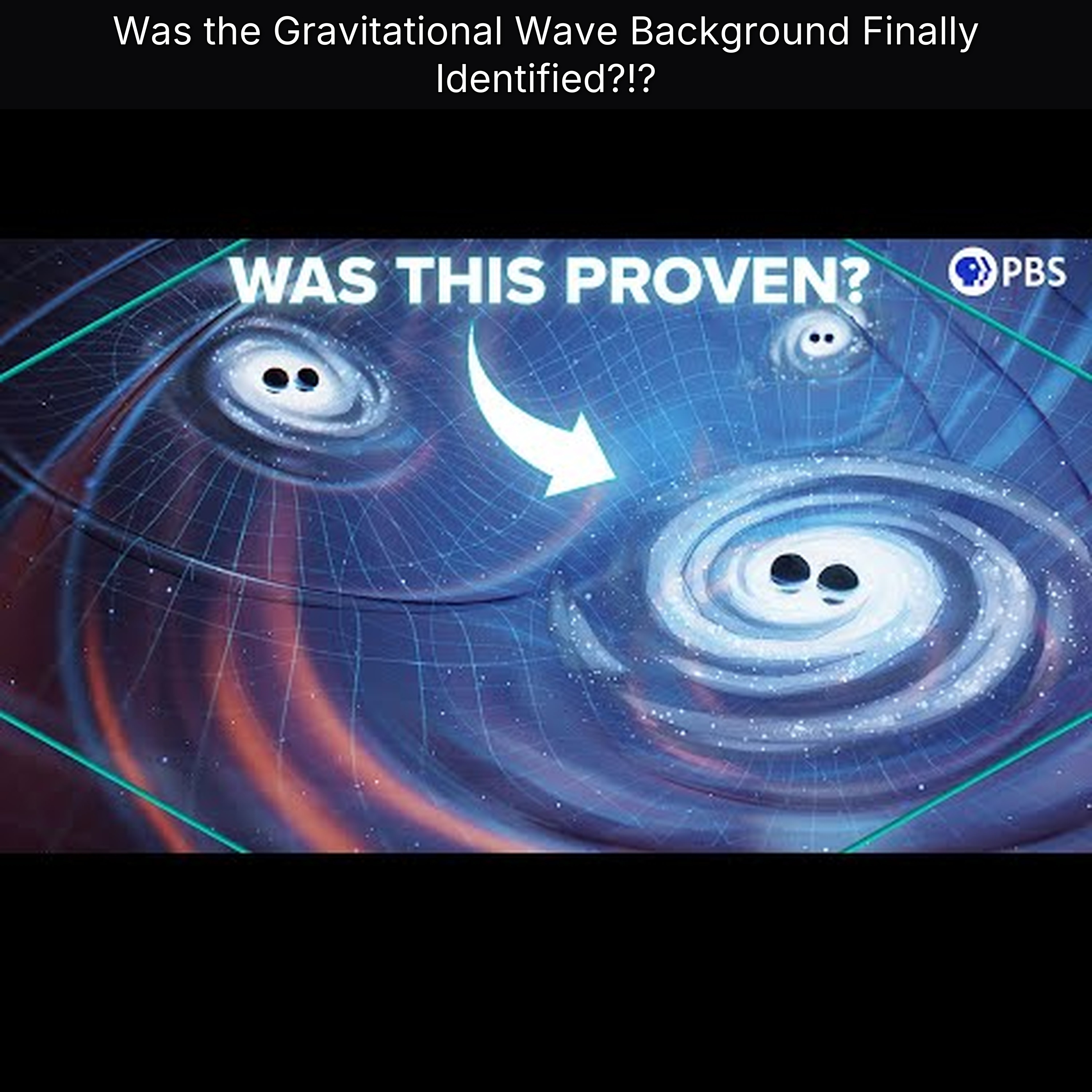 Was the Gravitational Wave Background Finally Identified?!?