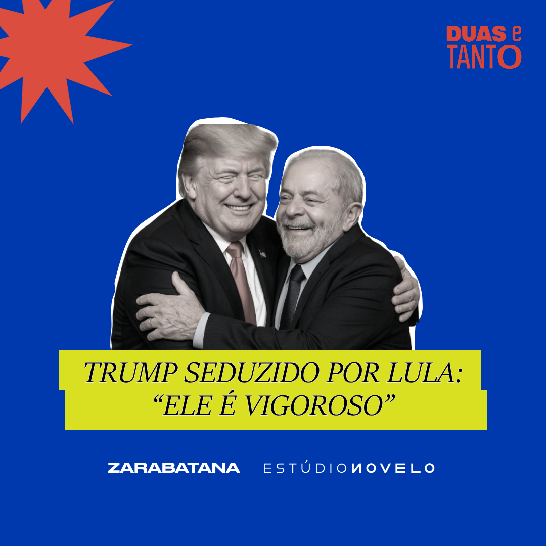 Trump fica 'apaixonado' por Lula após reunião
