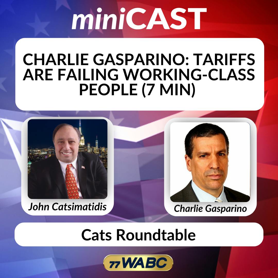 Charlie Gasparino: Tariffs Are Failing Working-Class People (10 min) Charlie Gasparino: Tariffs Are Failing Working-Class People (10 min)