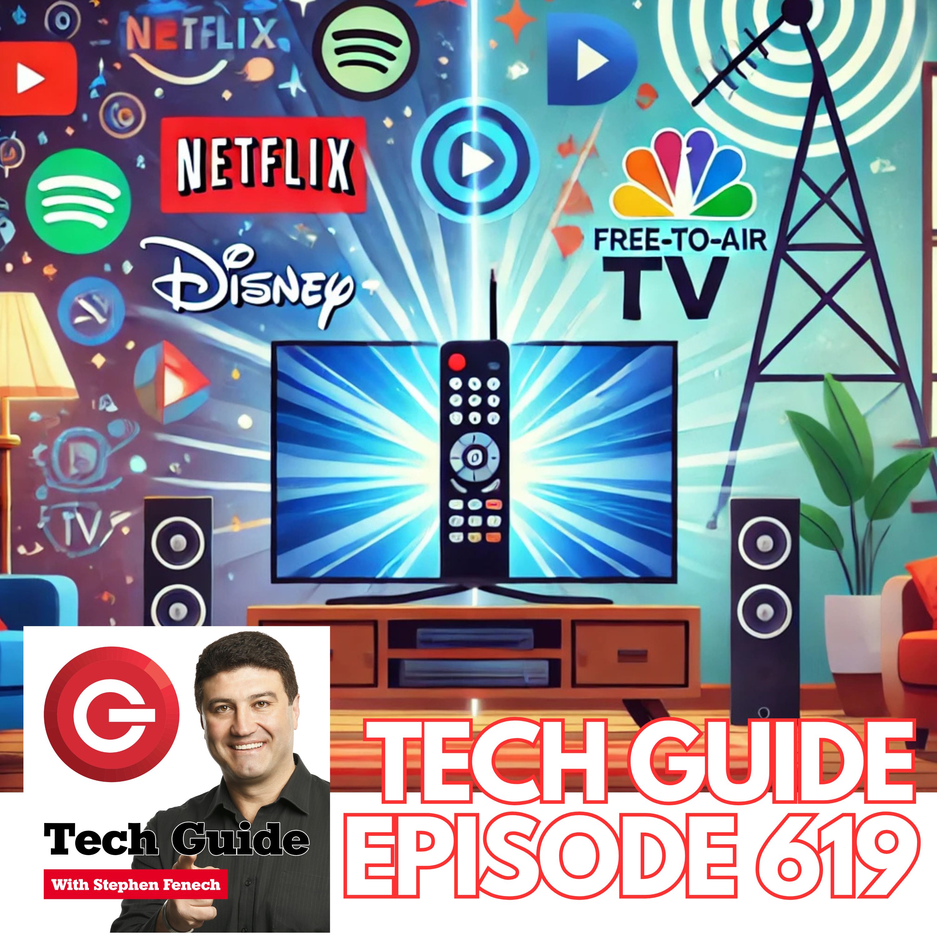 Tech Guide #619 - streaming now matches free-to-air TV viewing, new MacBook Pros with M4
