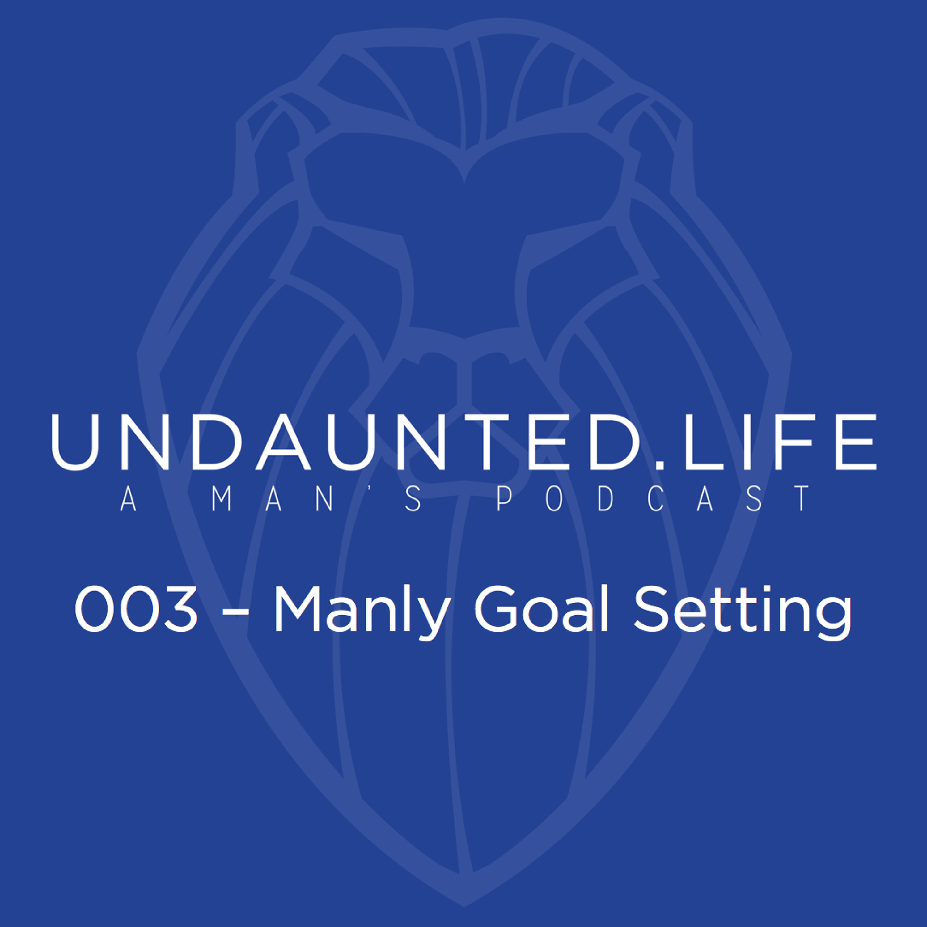 003 - Manly Goal Settting