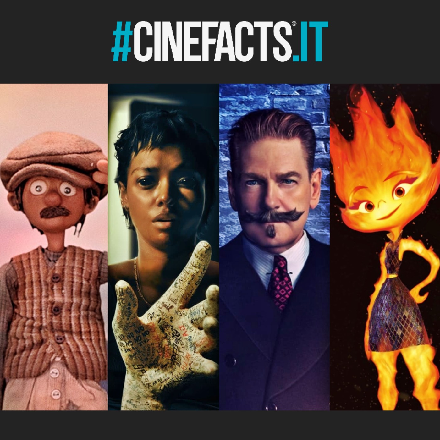 #209 Assassinio a Venezia, Talk to Me, Manodopera, Elemental