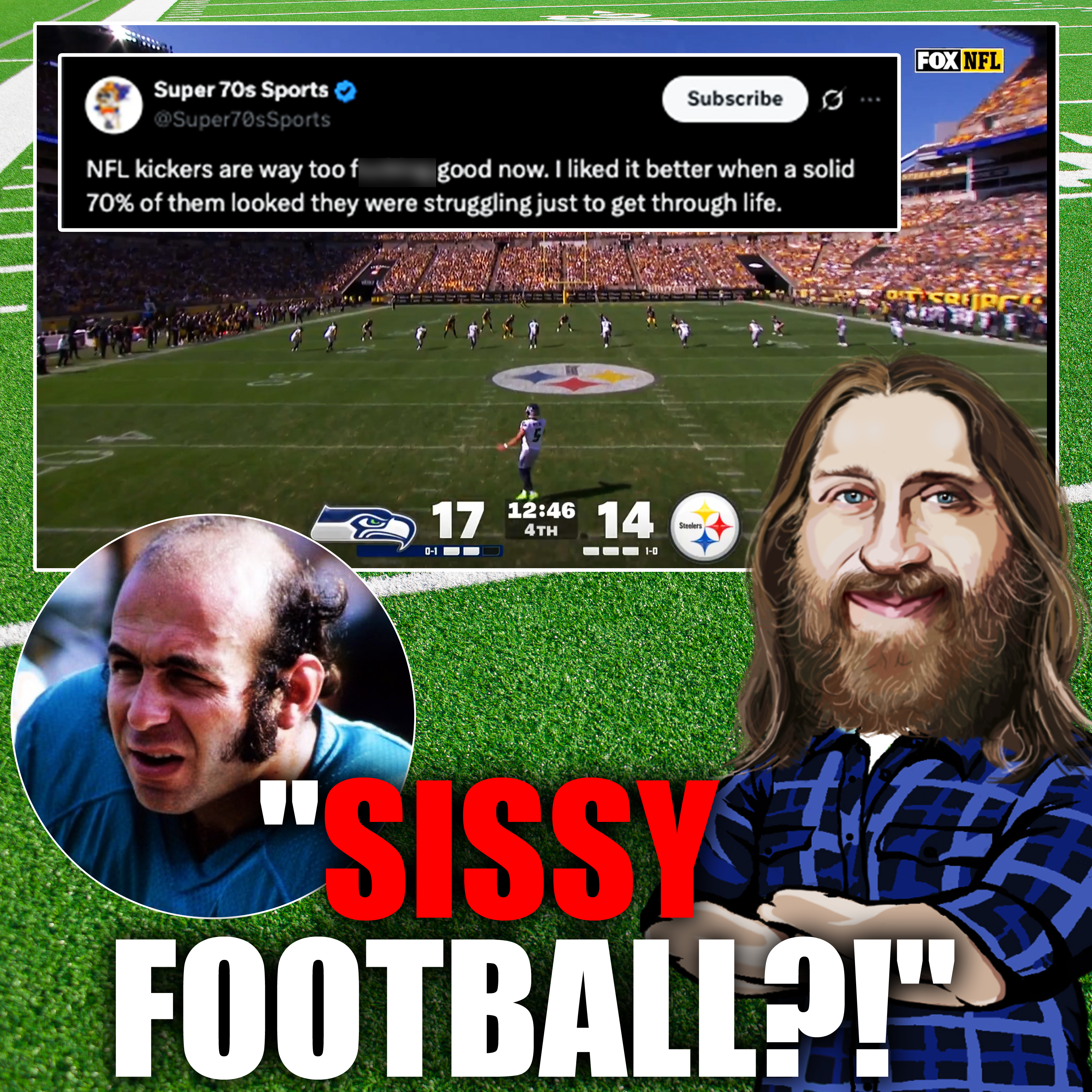 Trump Blasts “Sissy” NFL Kickoffs, Gene Has the Sugars and Dan Campbell is a Sensitive Guy | episode artwork