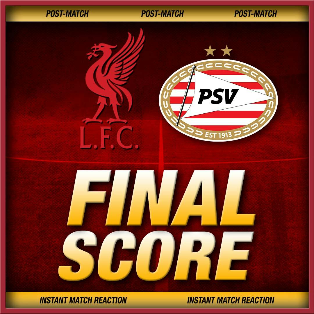 Liverpool vs PSV | Post-Match Reaction | Reds THRASHED as pressure mounts on Slot Liverpool vs PSV | Post-Match Reaction | Reds THRASHED as pressure mounts on Slot