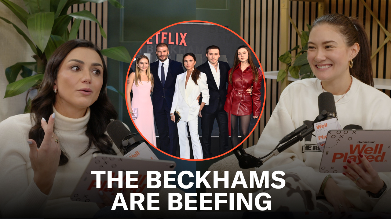 Heated Rivalry Meets the NFL, Noami Stuns the Open, and the Beckhams are Beefing ft. Jeanie Buss