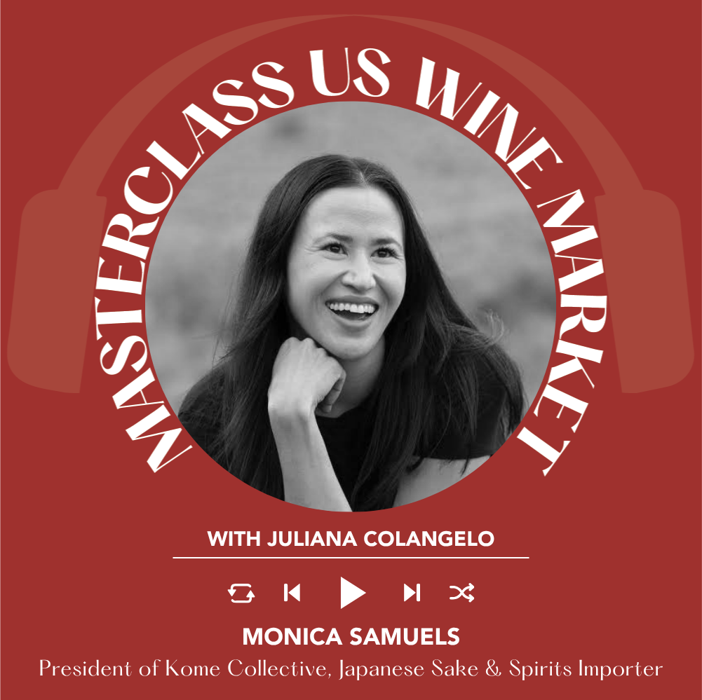 Ep. 2772 A Surprising Partnership between Japanese Sake & Italian Wine with Monica Samuels | Masterclass US Wine Market