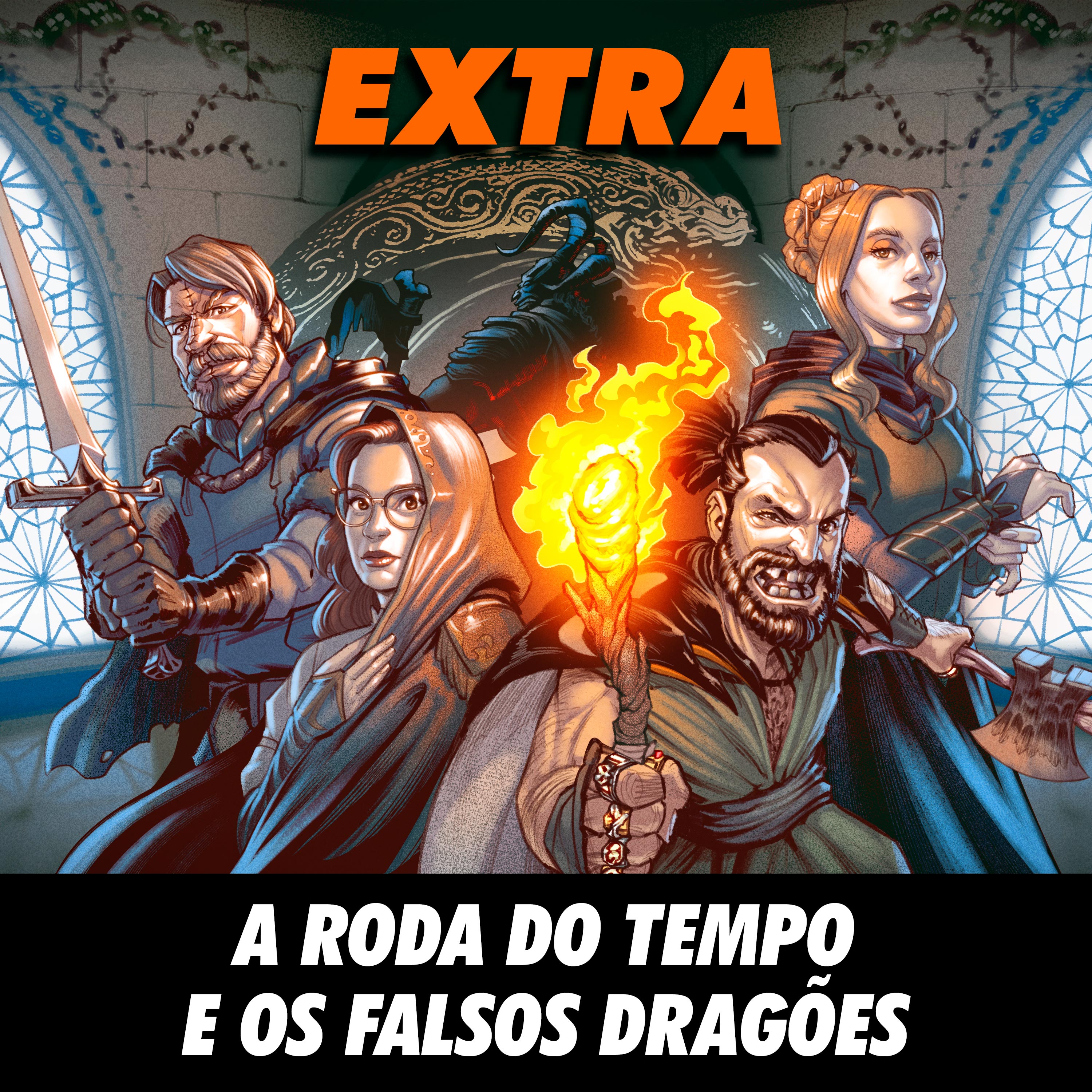 Extra Oferecido por Prime Vídeo - A Roda do Tempo e os falsos dragões
