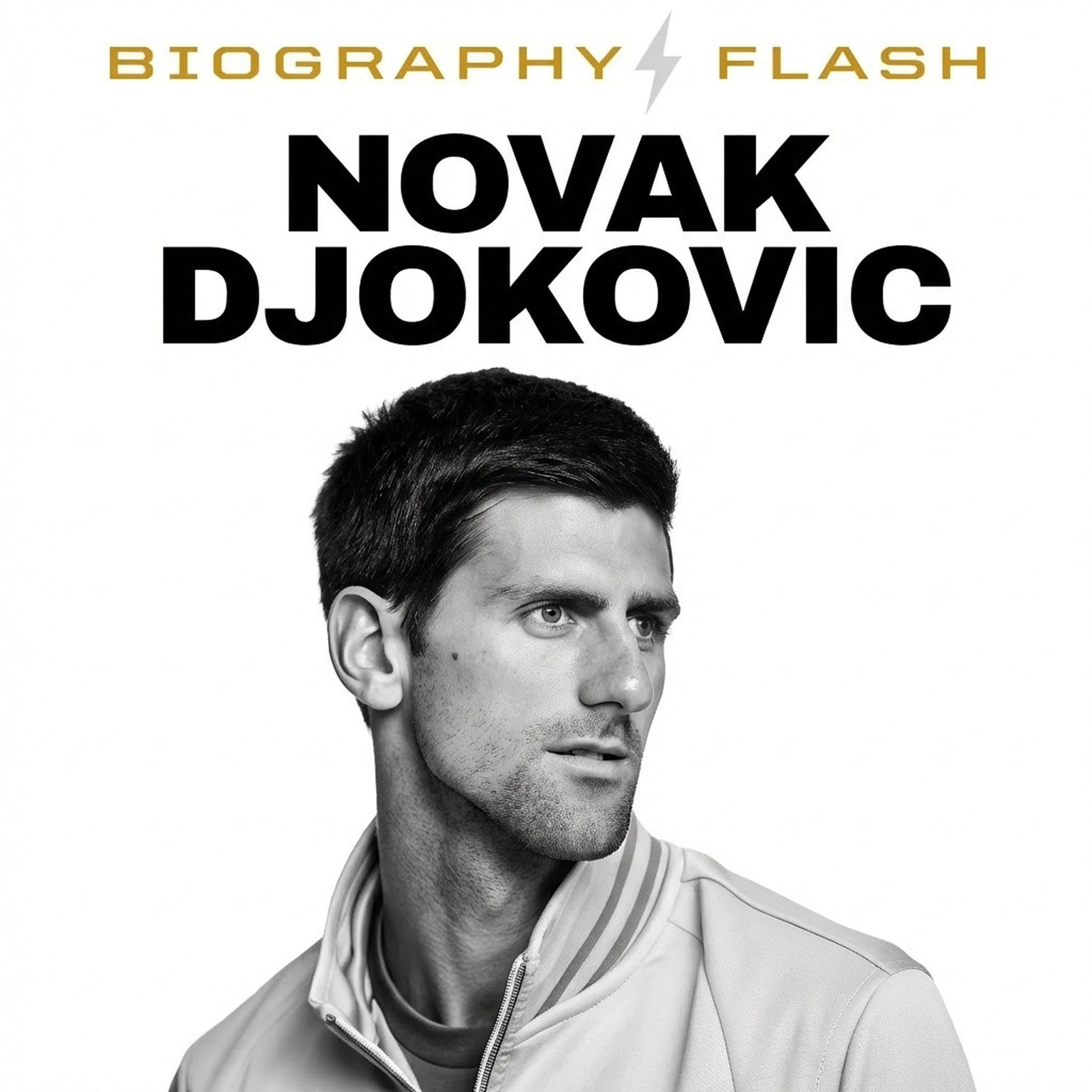 Novak Djokovic - Biography Flash cover