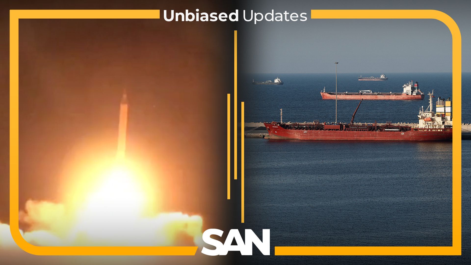 Iran launches major barrage; Ships hit in Strait of Hormuz attacks