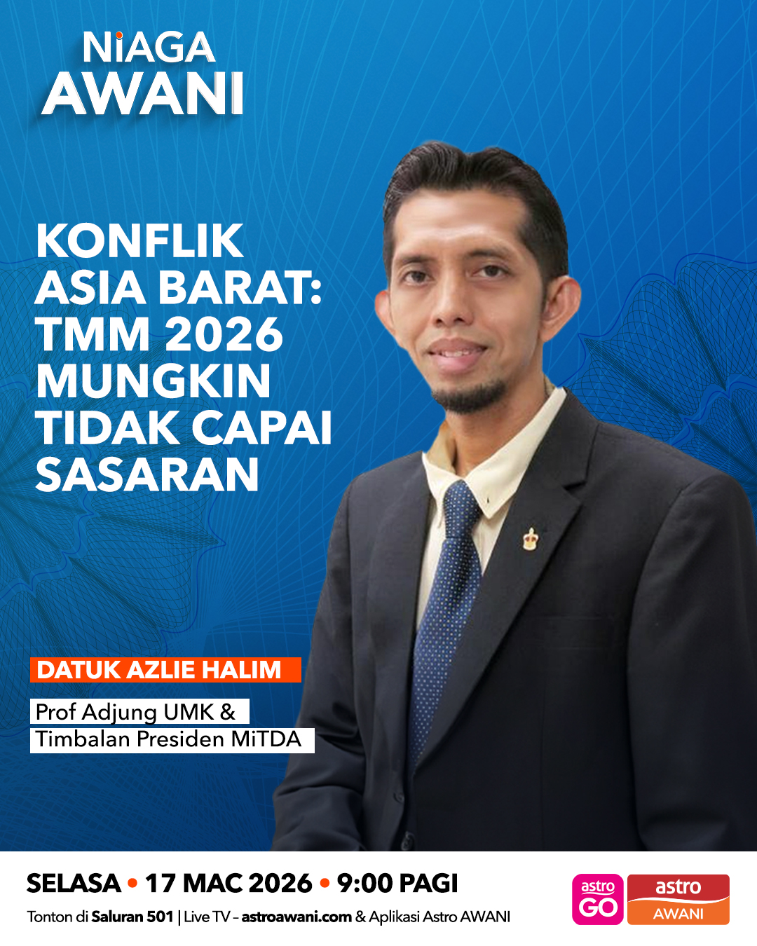 Konflik Asia Barat: TMM 2026 mungkin tidak capai sasaran