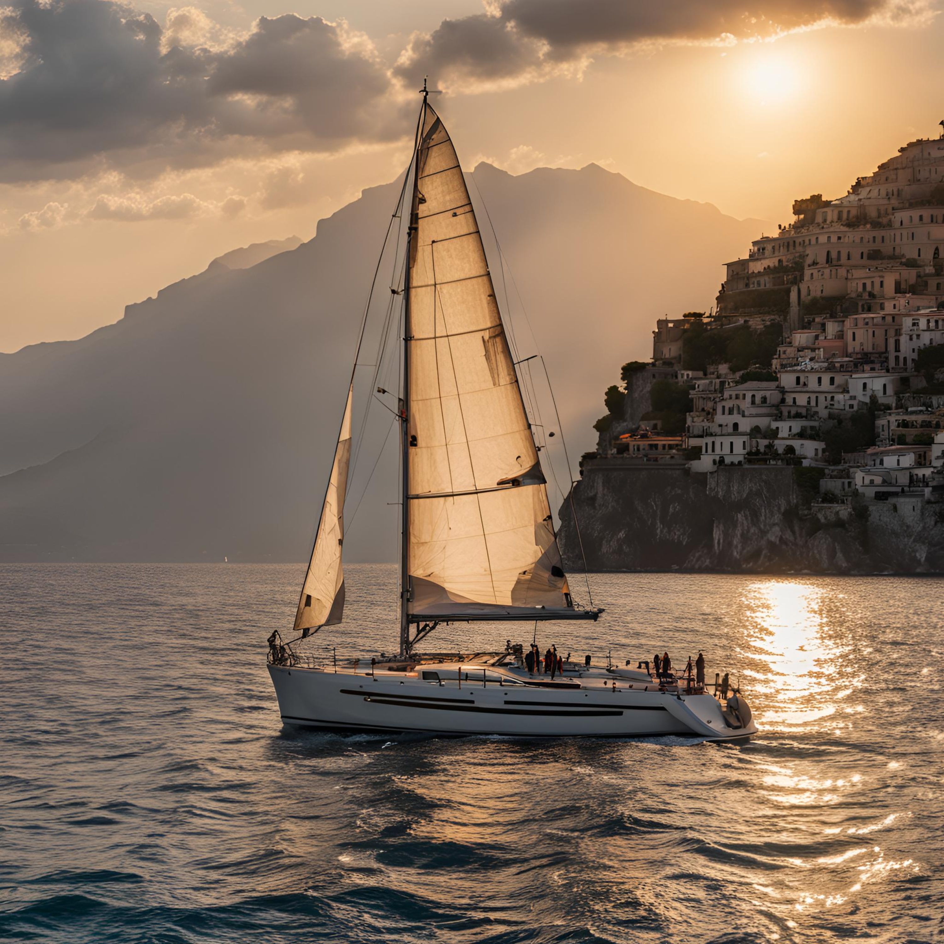 A Sunlit Afternoon on the Amalfi Coast [Five Finger Breathing]
