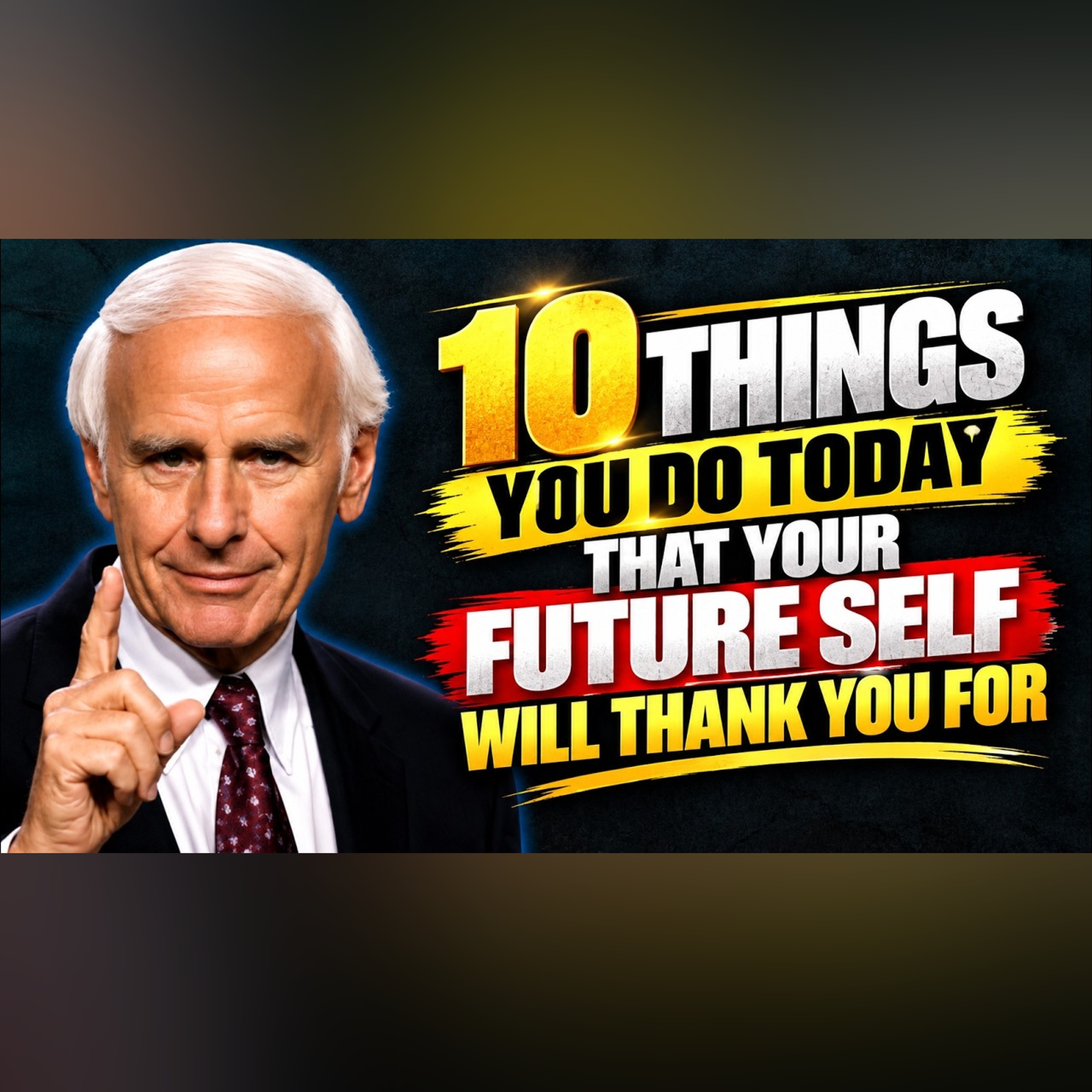 10 Things You Do Today That Your Future Self Will Thank You For | Jim Rohn Motivation