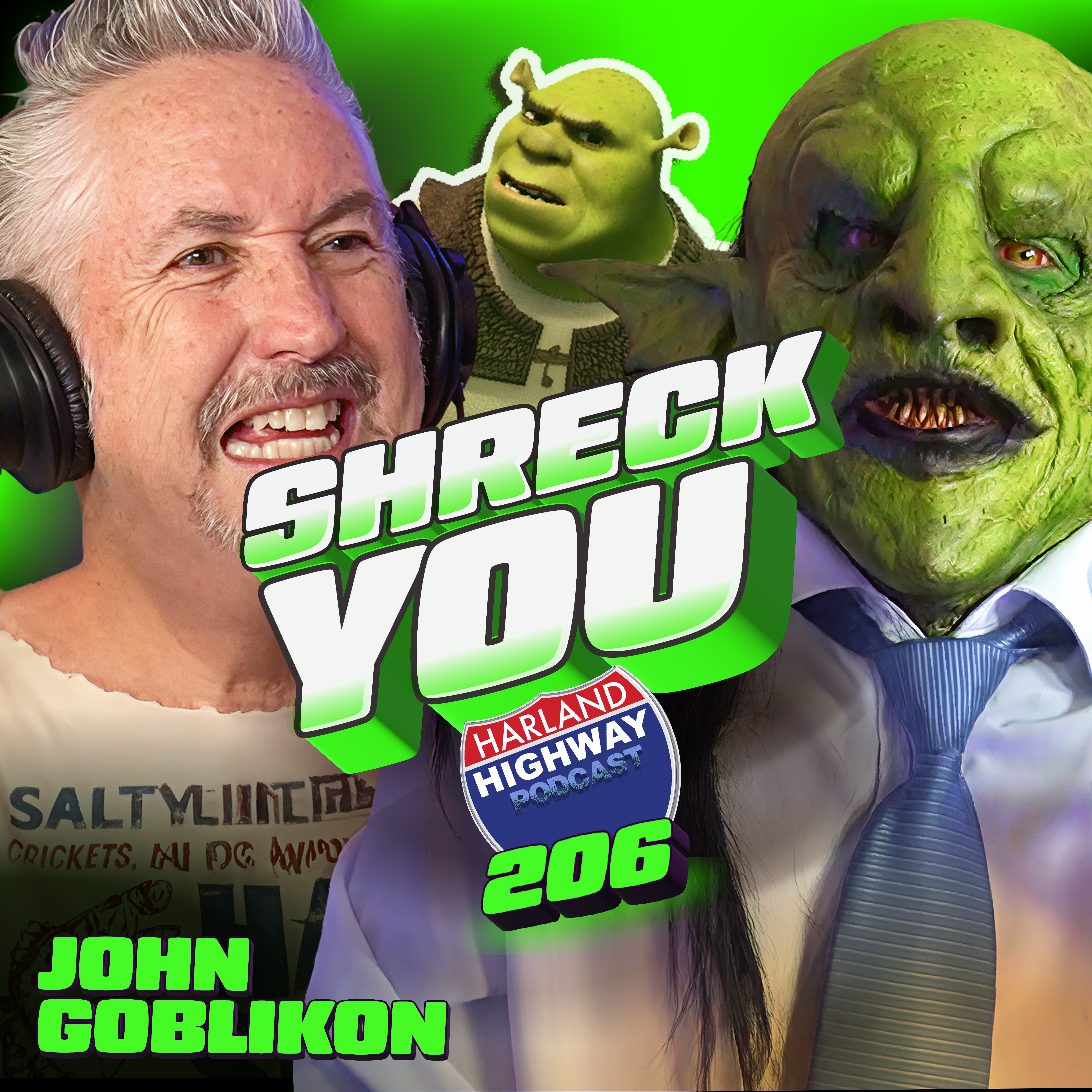 JOHN GOBLIKON is here SPONSOR free! He brings gifts and plays with fibroids. Bless the green freak!