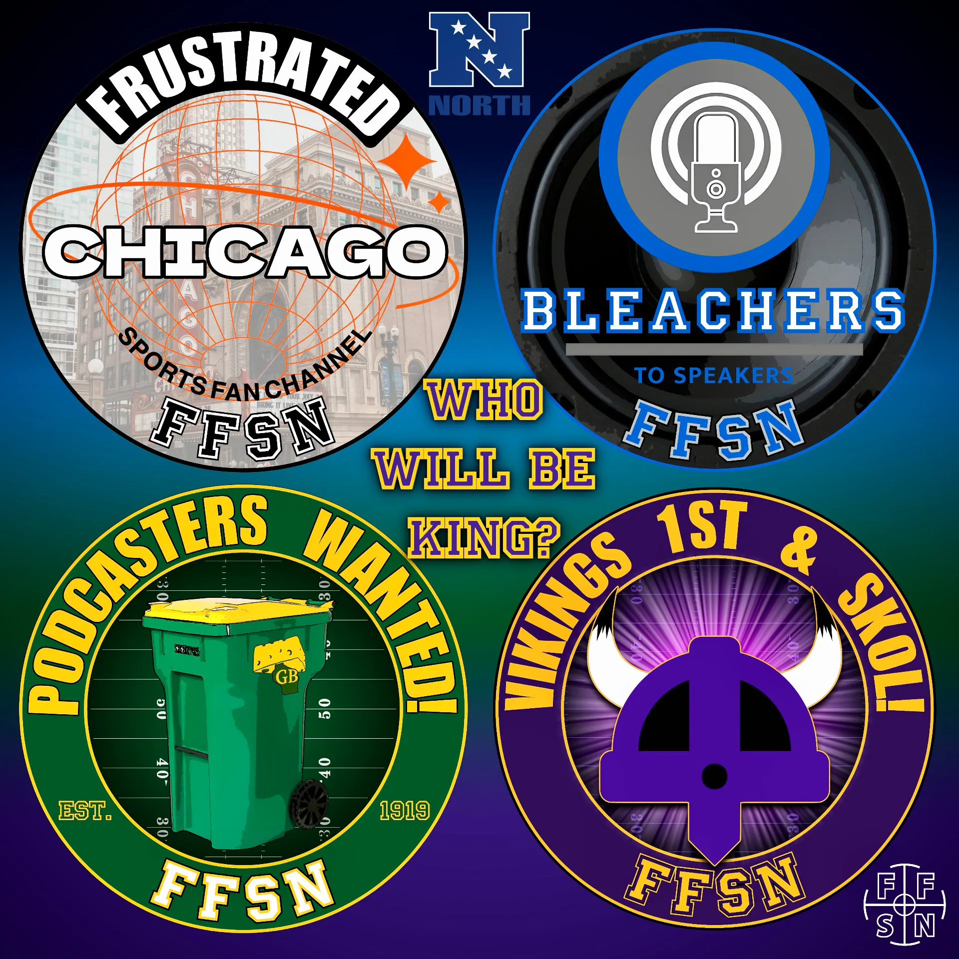 NFC North: Free Agency is Fully Underway | Who Will Be King👑 — Vikings 1st & SKOL: A Minnesota Vikings podcast cover