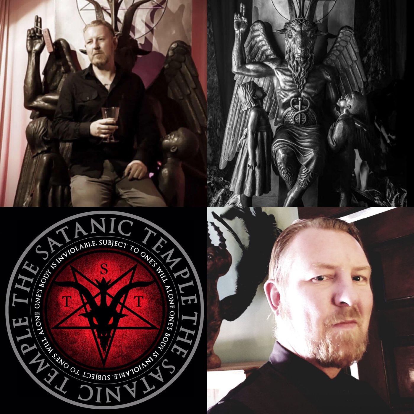 Satanist Stu de Haan of the Satanic Temple