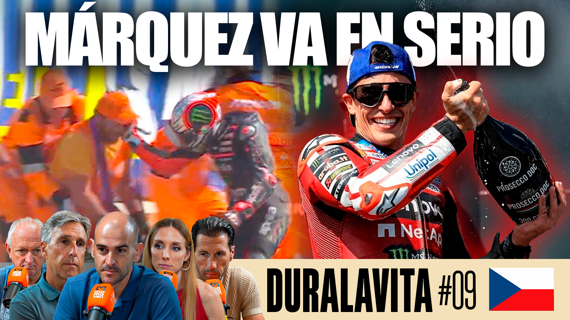 Marc Márquez va en serio a por este mundial | Ya está a 40 puntos de Bezzecchi | DURALAVITA #9 episode artwork
