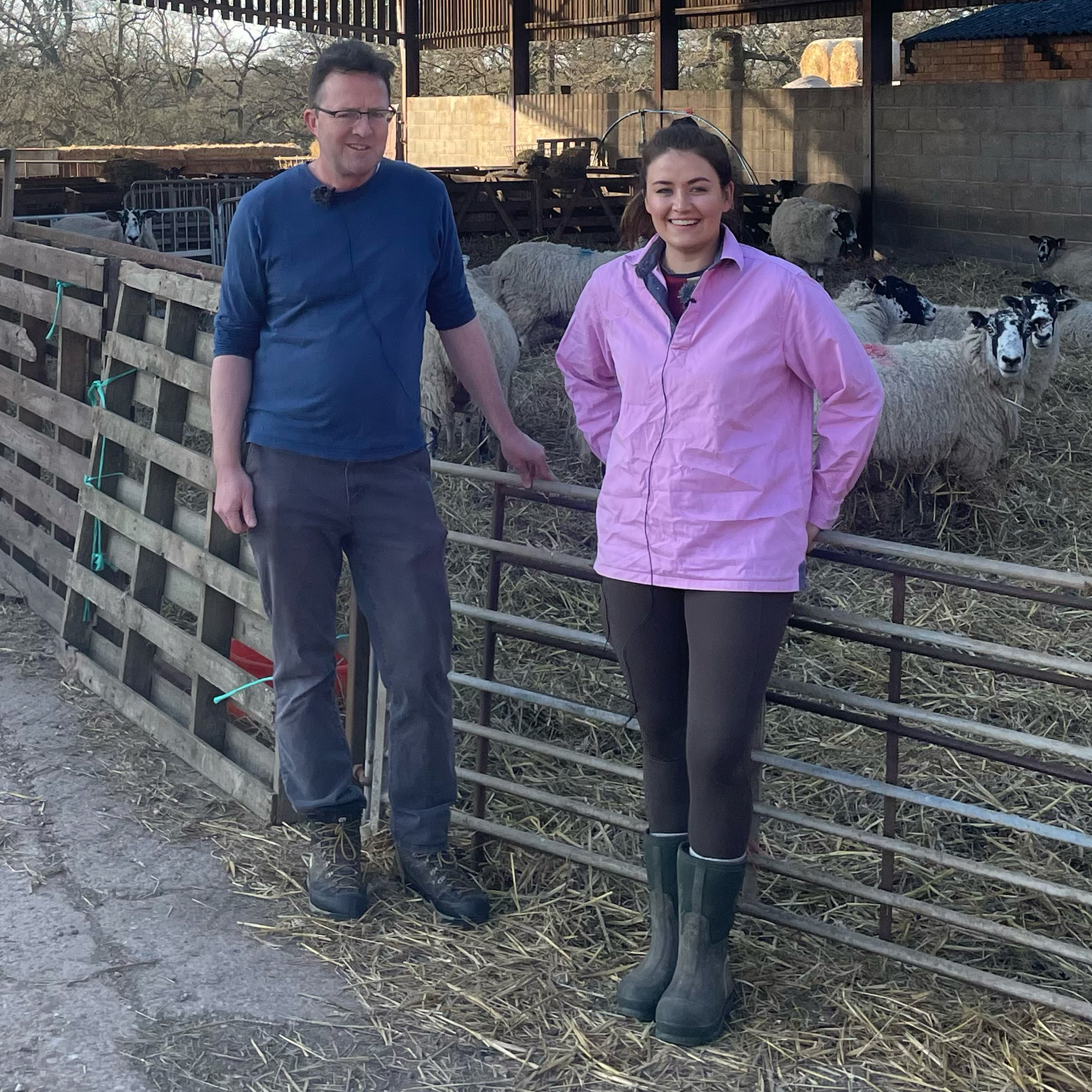 295. Explore a Warwickshire farm at lambing time with Bizza Walters