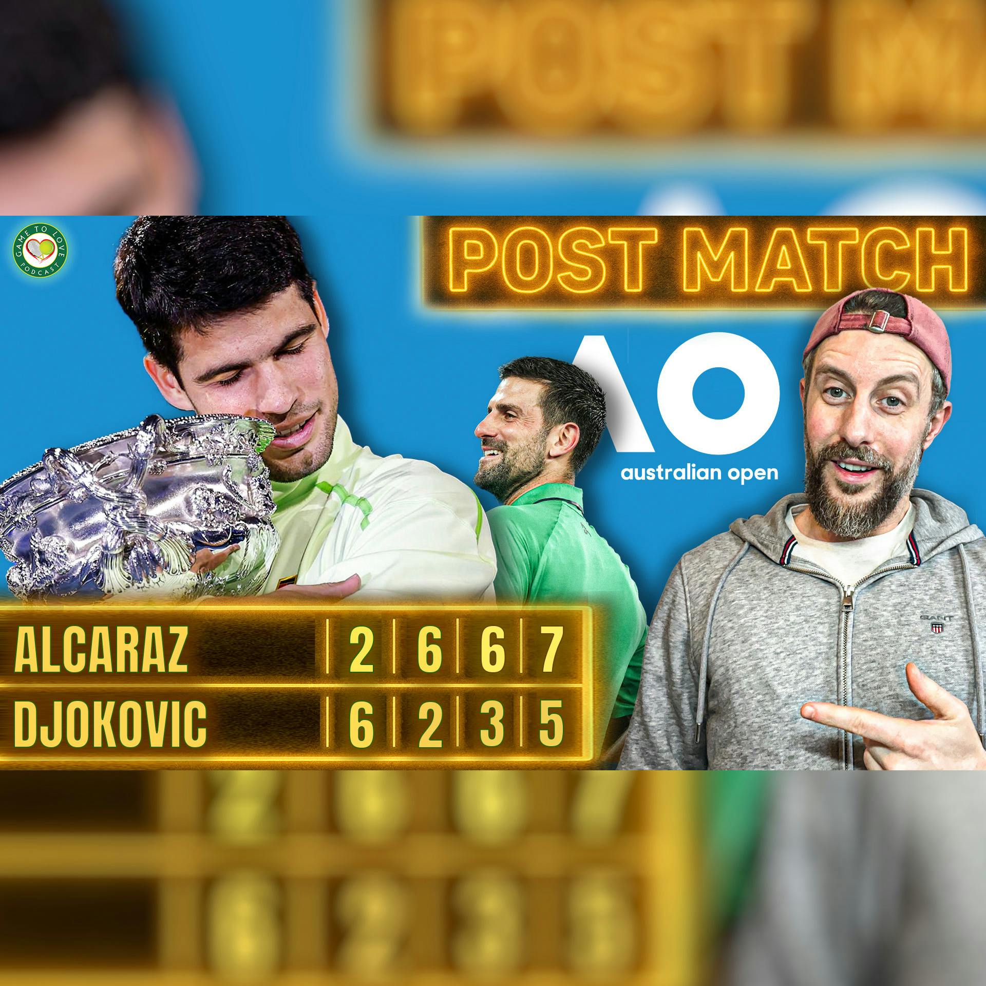 Alcaraz DEFEATS Djokovic to WIN Australian Open 2026 š Final Post Match Reaction