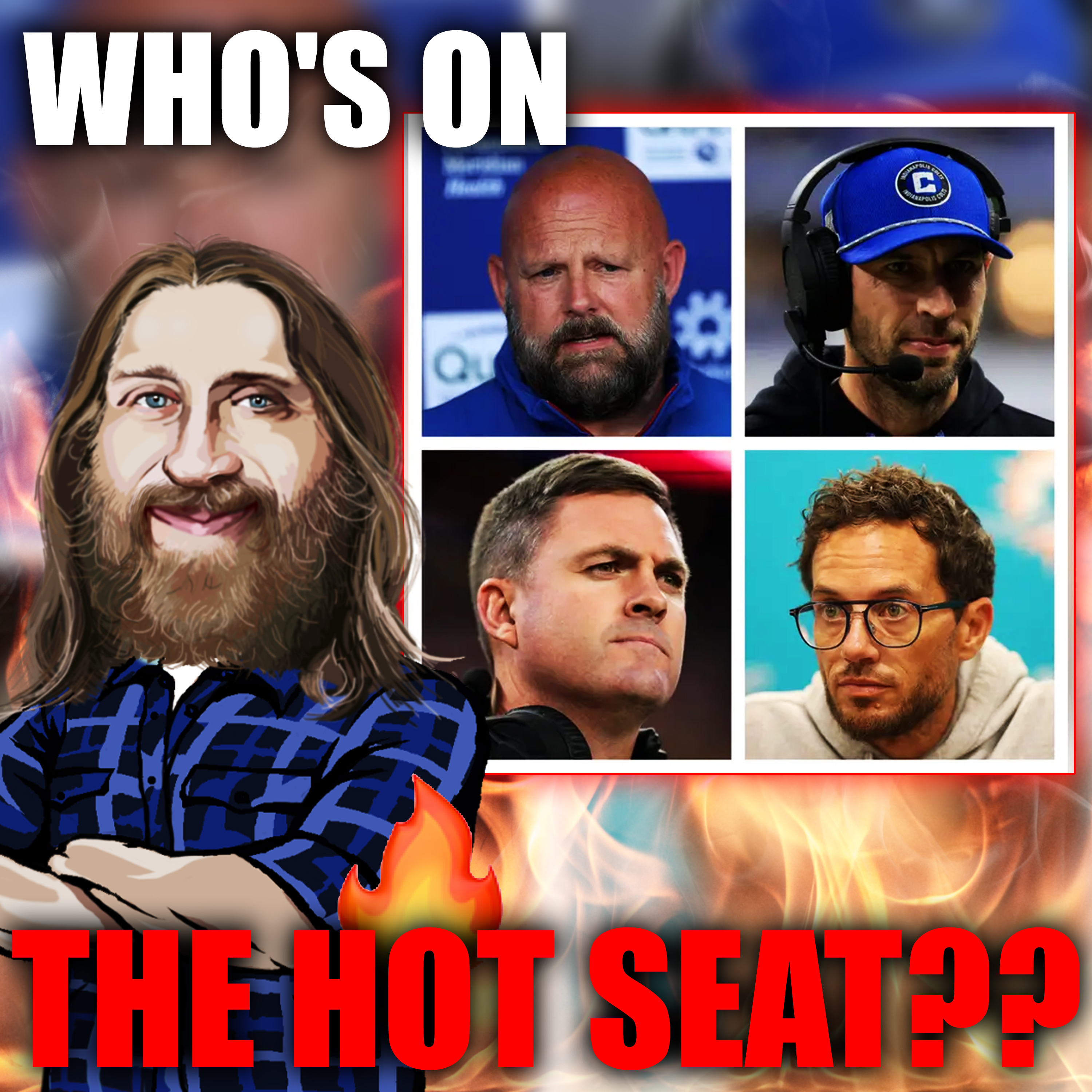 NFL Coaches On The Hot Seat, Scratch n Sniff + Armando Salguero | episode artwork
