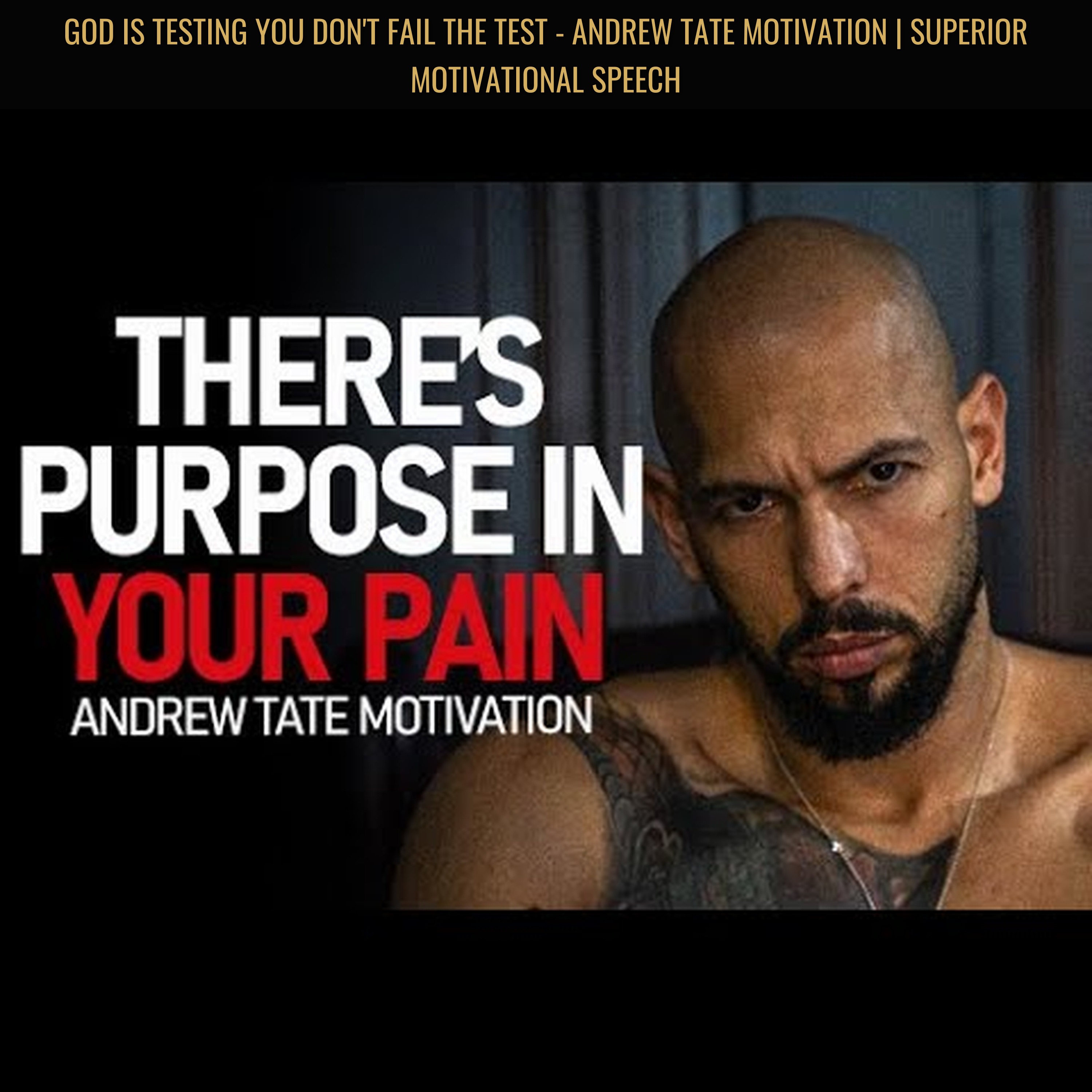 GOD IS TESTING YOU Don't Fail The Test - Andrew Tate Motivation | SUPERIOR Motivational Speech