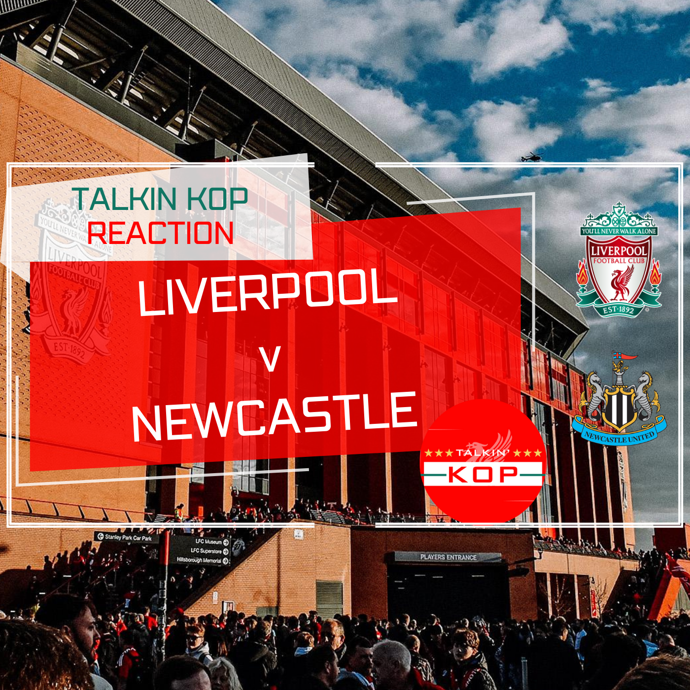 Liverpool 4 Newcastle 2 | LFC Match Reaction episode artwork