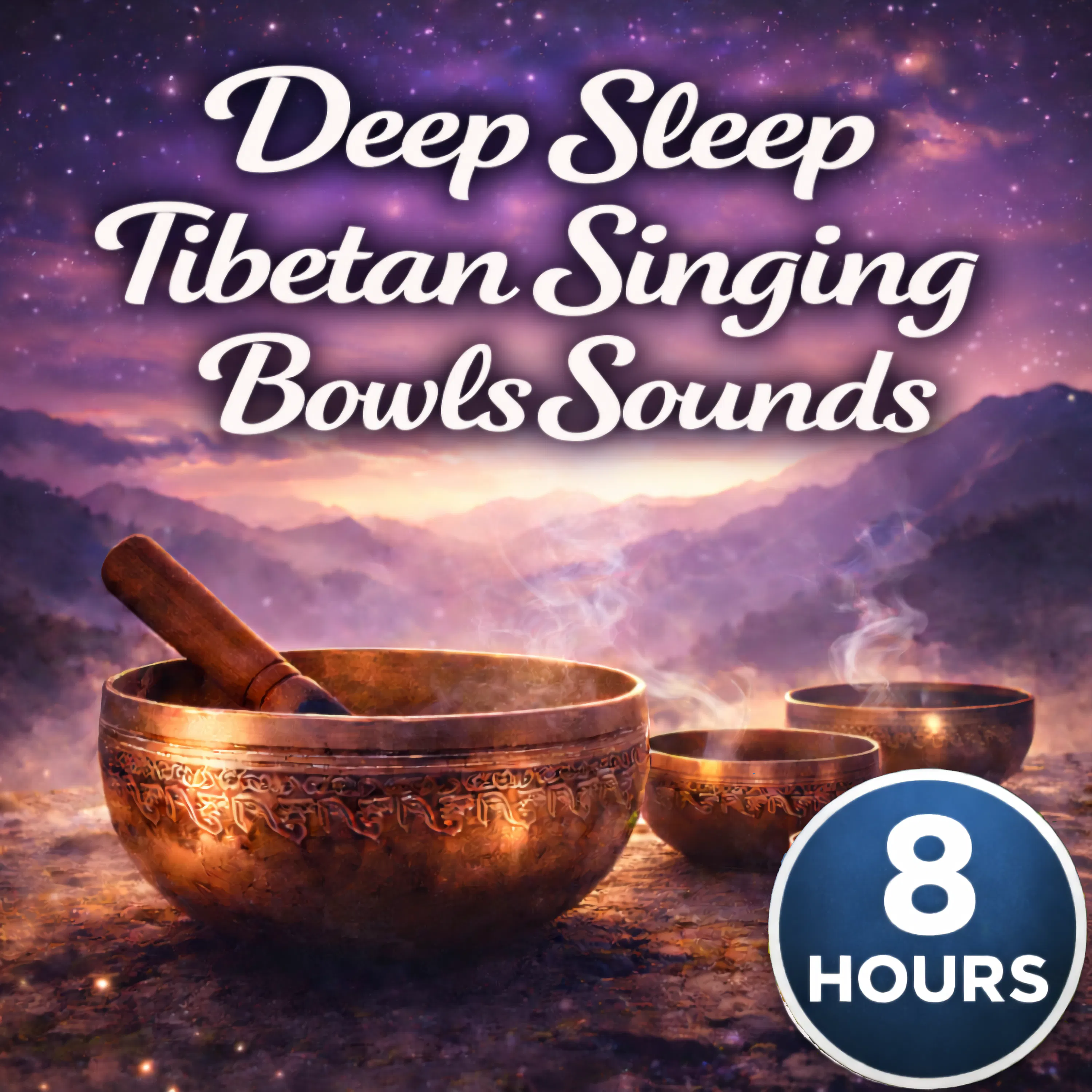 Artwork for Deep Sleep Tibetan Singing Bowls Sounds