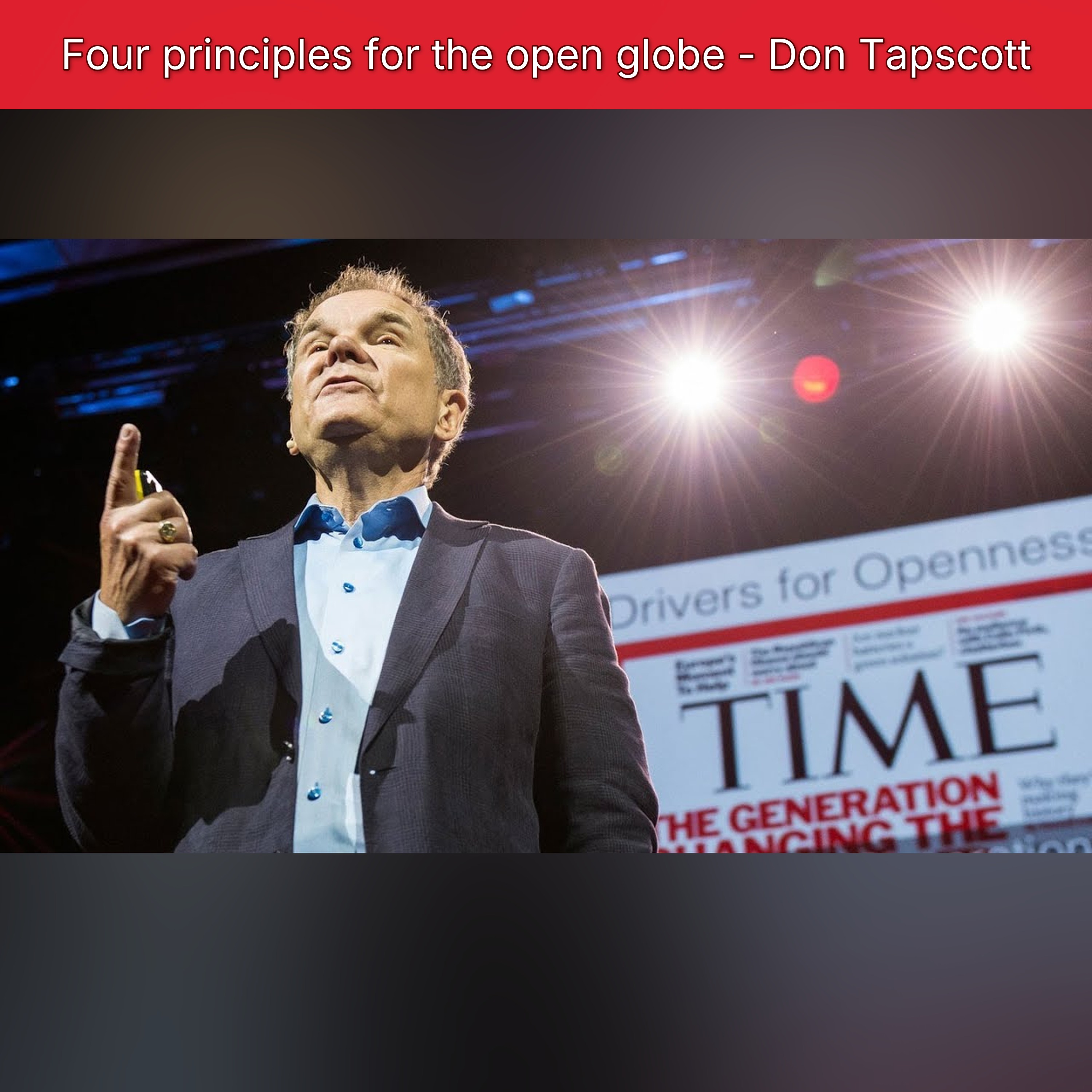 Four principles for the open globe - Don Tapscott episode artwork