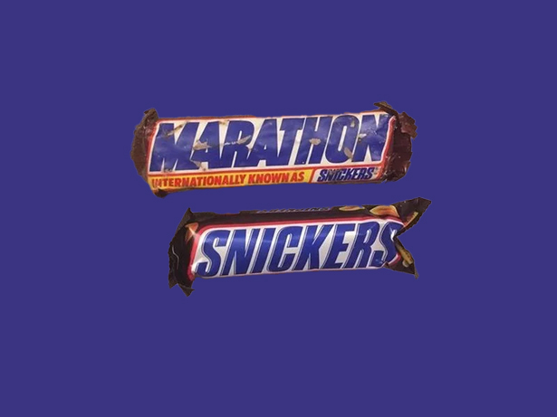 Marathon Begat Snickers