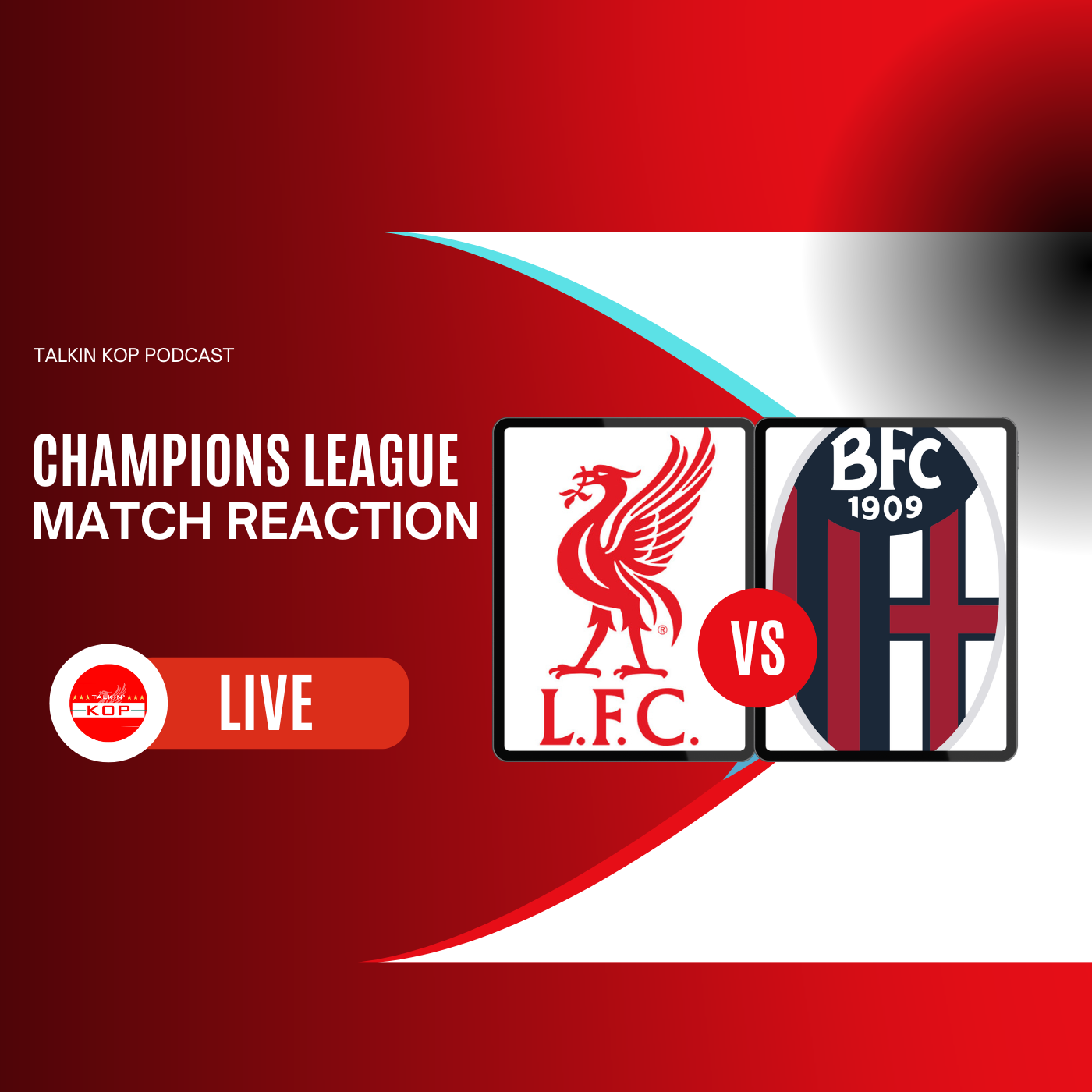 Liverpool 2 Bologna 0 | Match Reaction episode artwork
