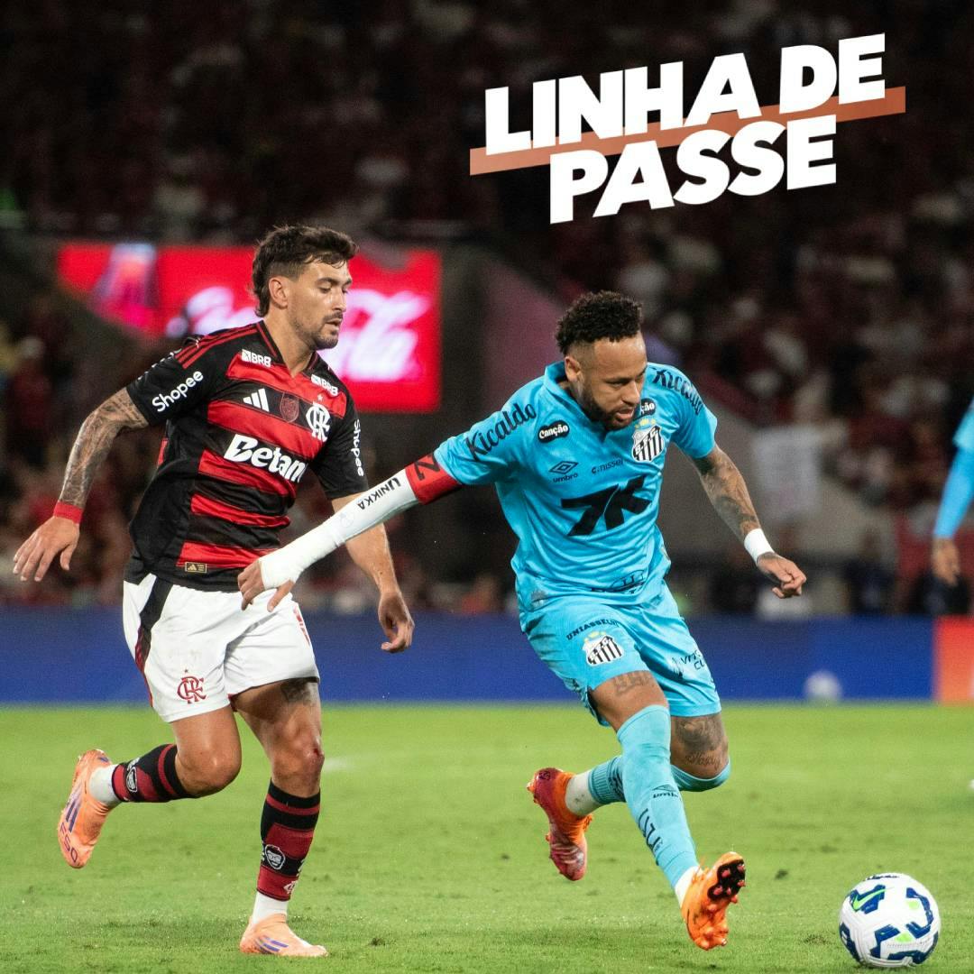 Flamengo bate o Santos com Neymar apagado, e Mirassol derrota o Palmeiras - Linha de Passe Flamengo bate o Santos com Neymar apagado, e Mirassol derrota o Palmeiras - Linha de Passe