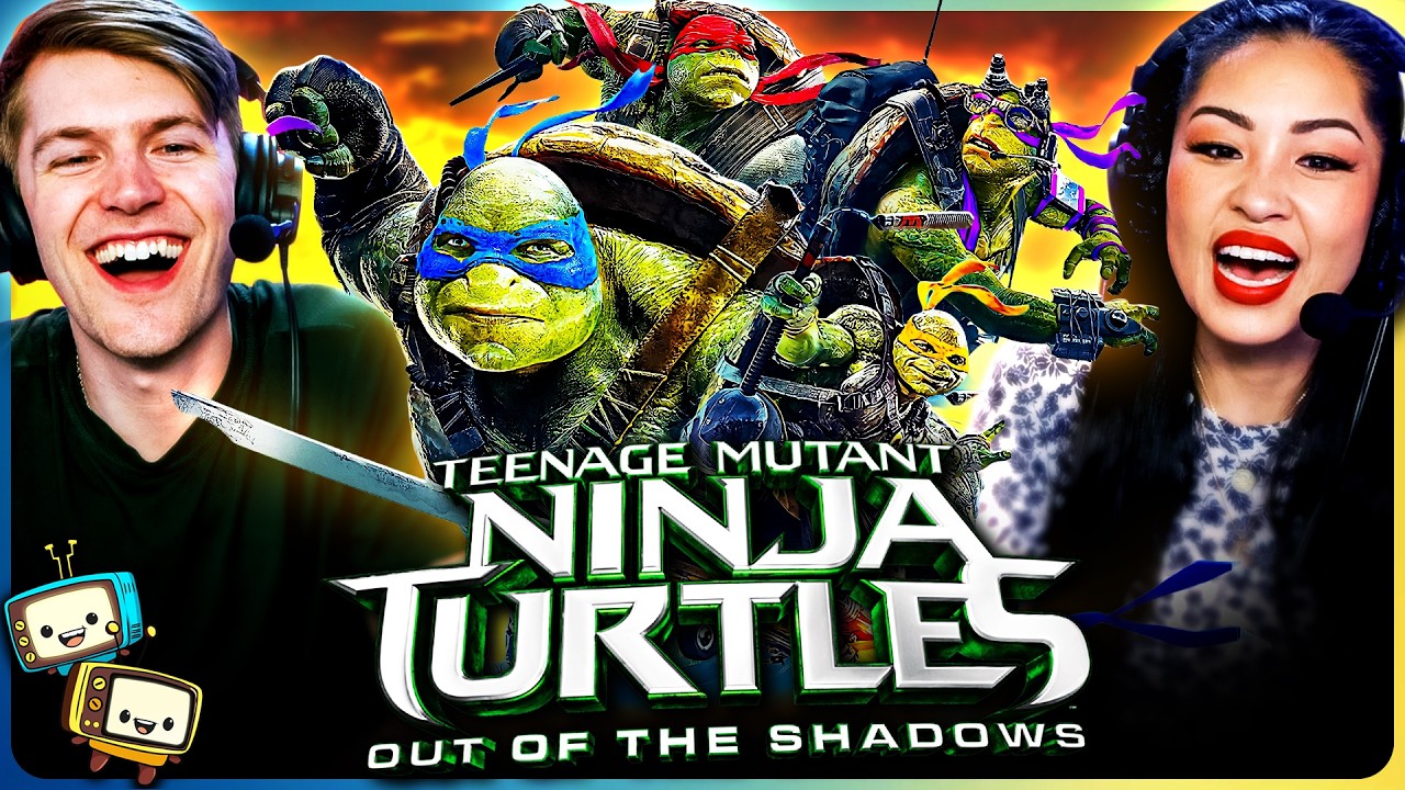 TEENAGE MUTANT NINJA TURTLES: OUT OF THE SHADOWS (2016) Movie Reaction! | First Time Watch! episode artwork