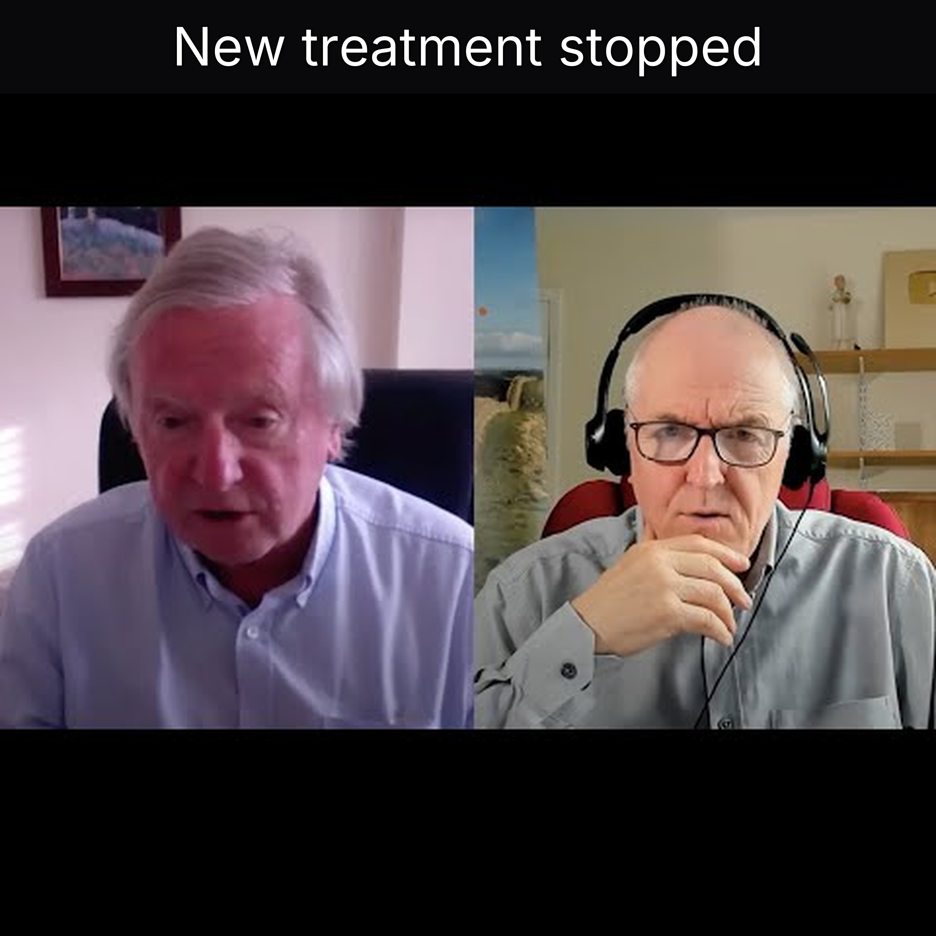 New treatment stopped