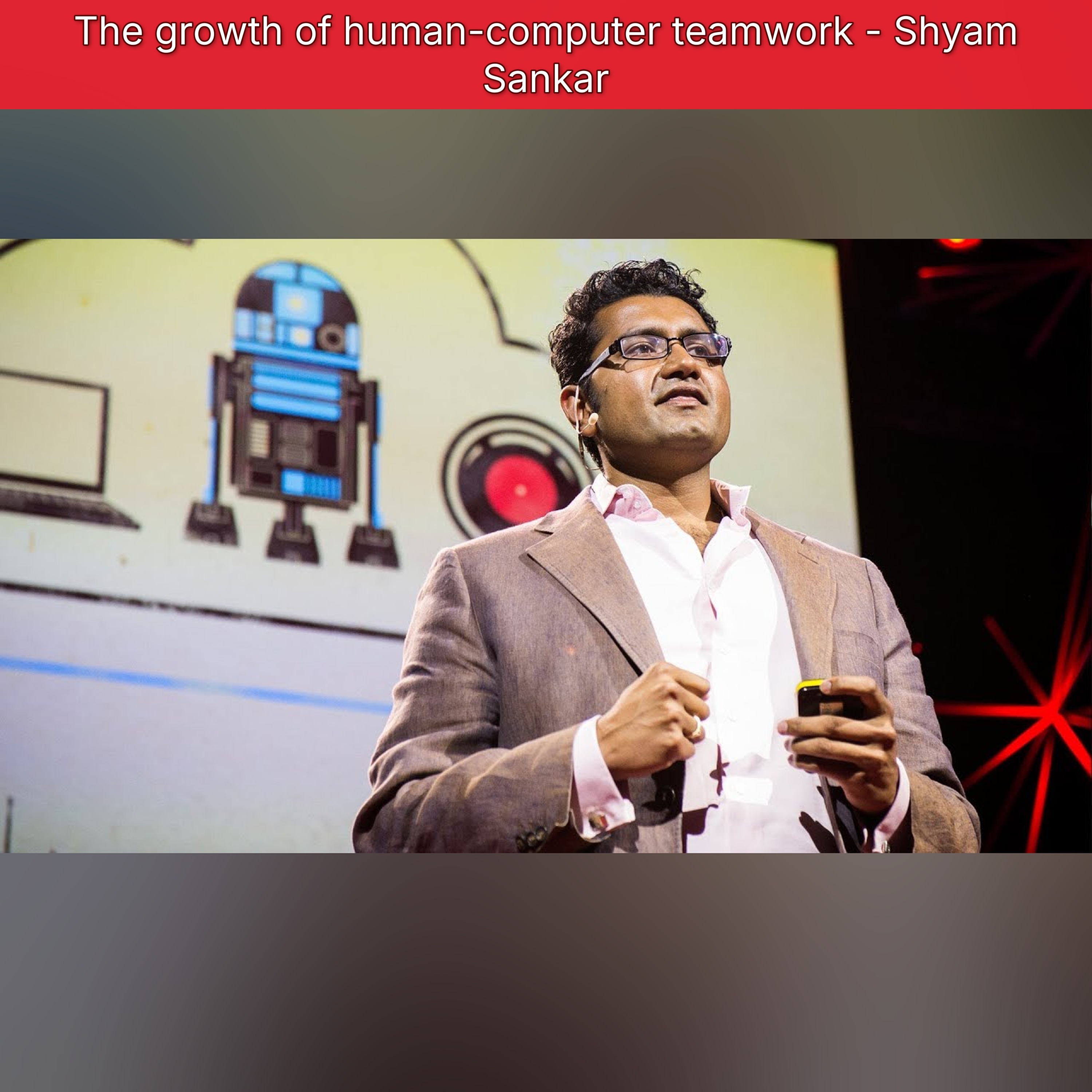 The growth of human-computer teamwork - Shyam Sankar episode artwork