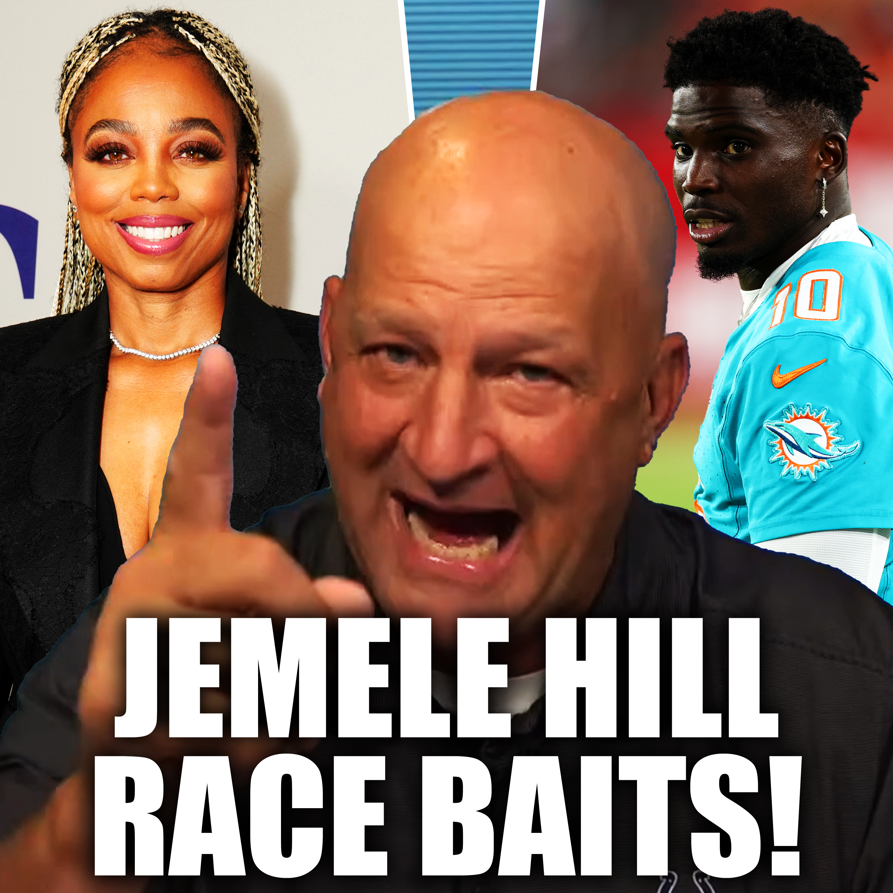 Moron Jemele Hill Says Tyreek Hill Detainment Is A Warning About TRUMP + Ed Werder & Isiah Thomas | episode artwork