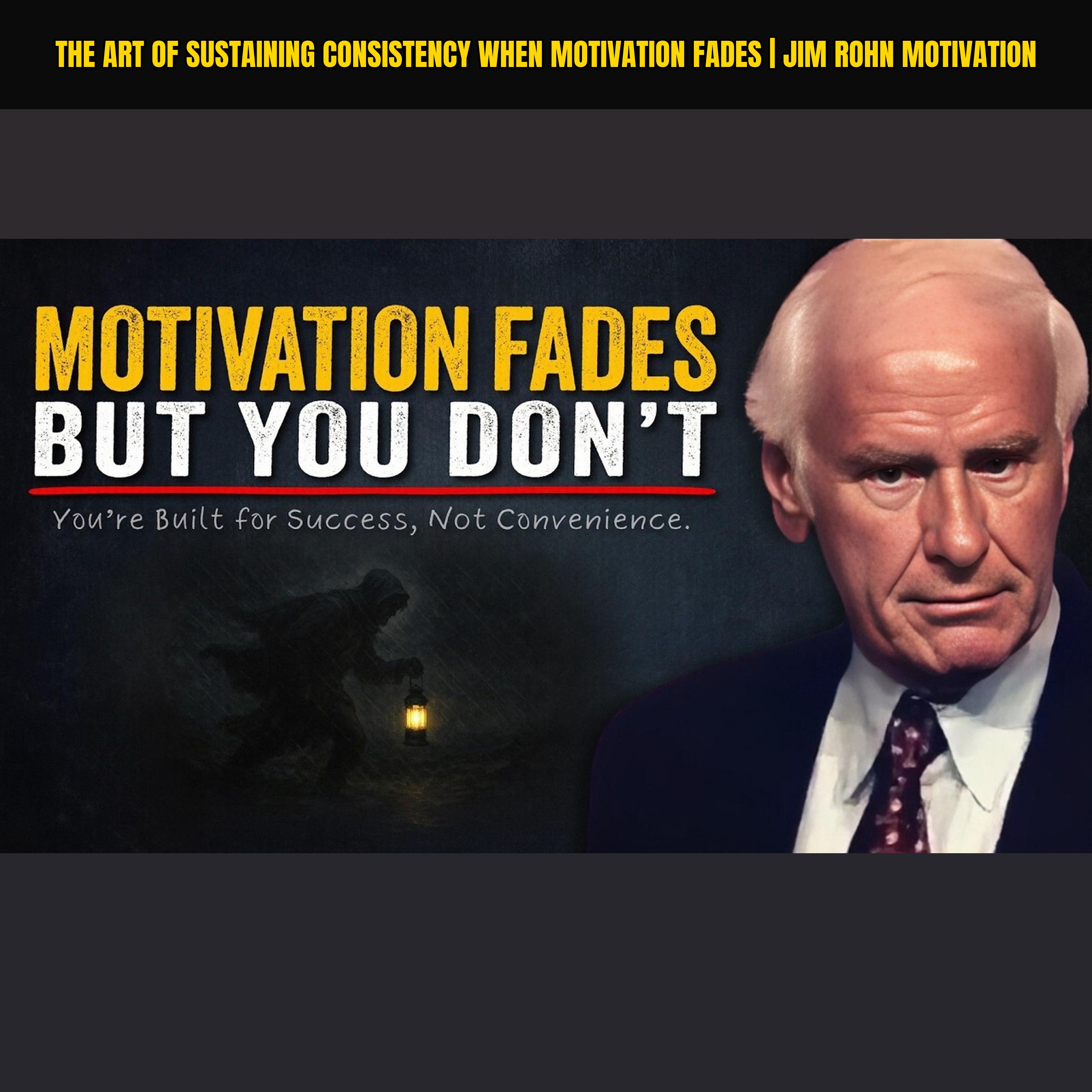 The Art of Sustaining Consistency When Motivation Fades | Jim Rohn Motivation