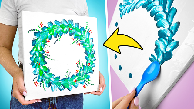 Experimenting With Paints And Drawing Techniques!