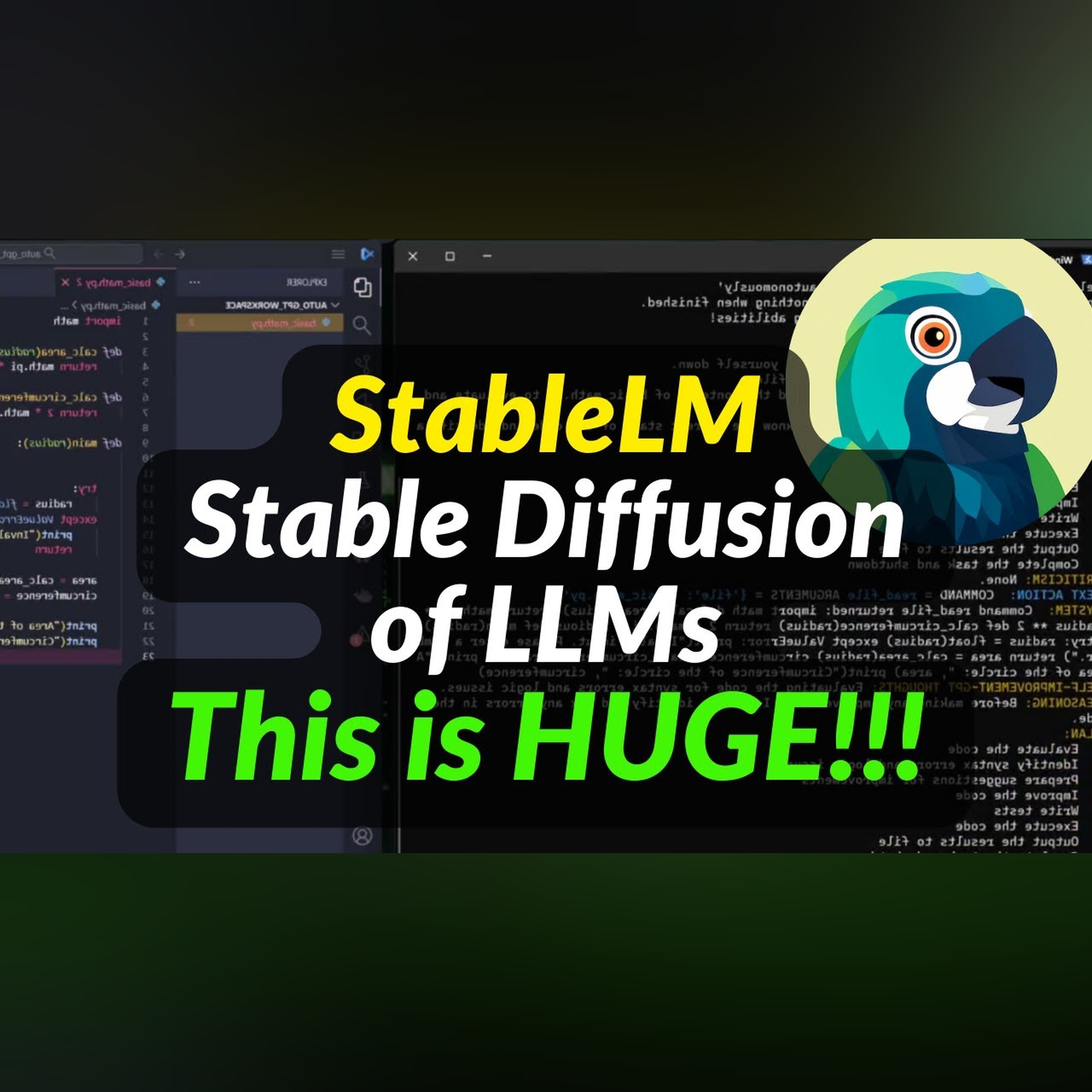 StableLM: Small BUT Mighty LLM | Open Source and Commerical Use