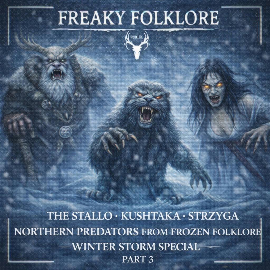 Winter Storm Special: Stallo, Kushtaka & Strzyga - Northern Predators from Frozen Folklore Winter Storm Special: Stallo, Kushtaka & Strzyga - Northern Predators from Frozen Folklore