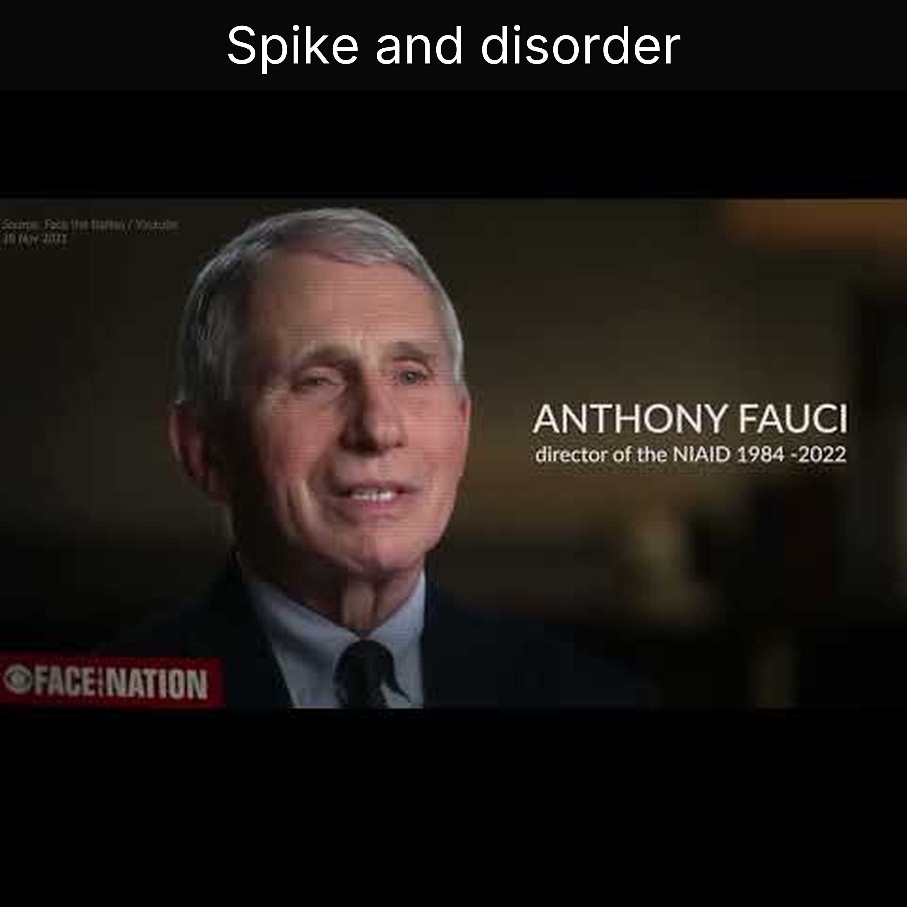 Spike and disorder