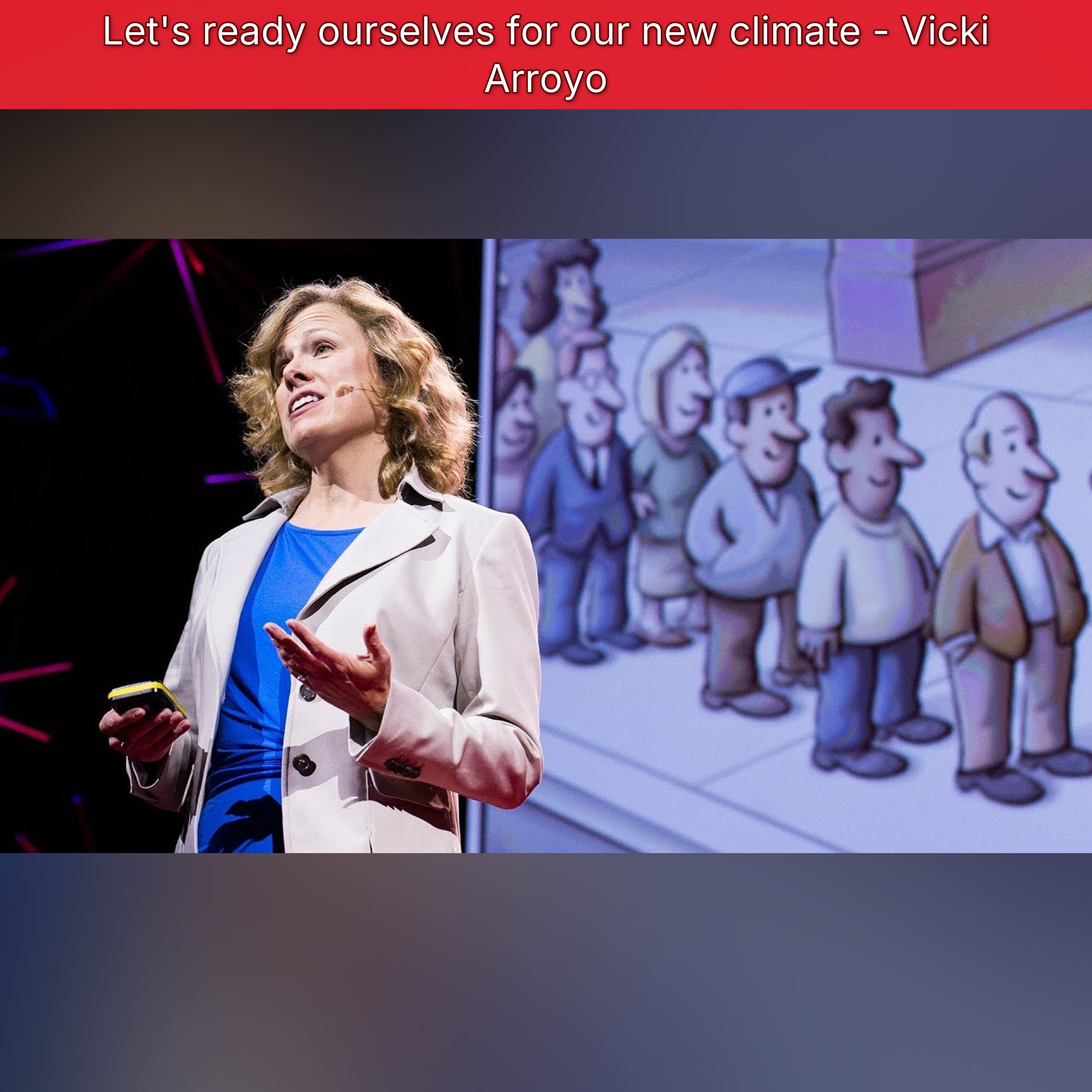 Let's ready ourselves for our new climate - Vicki Arroyo episode artwork